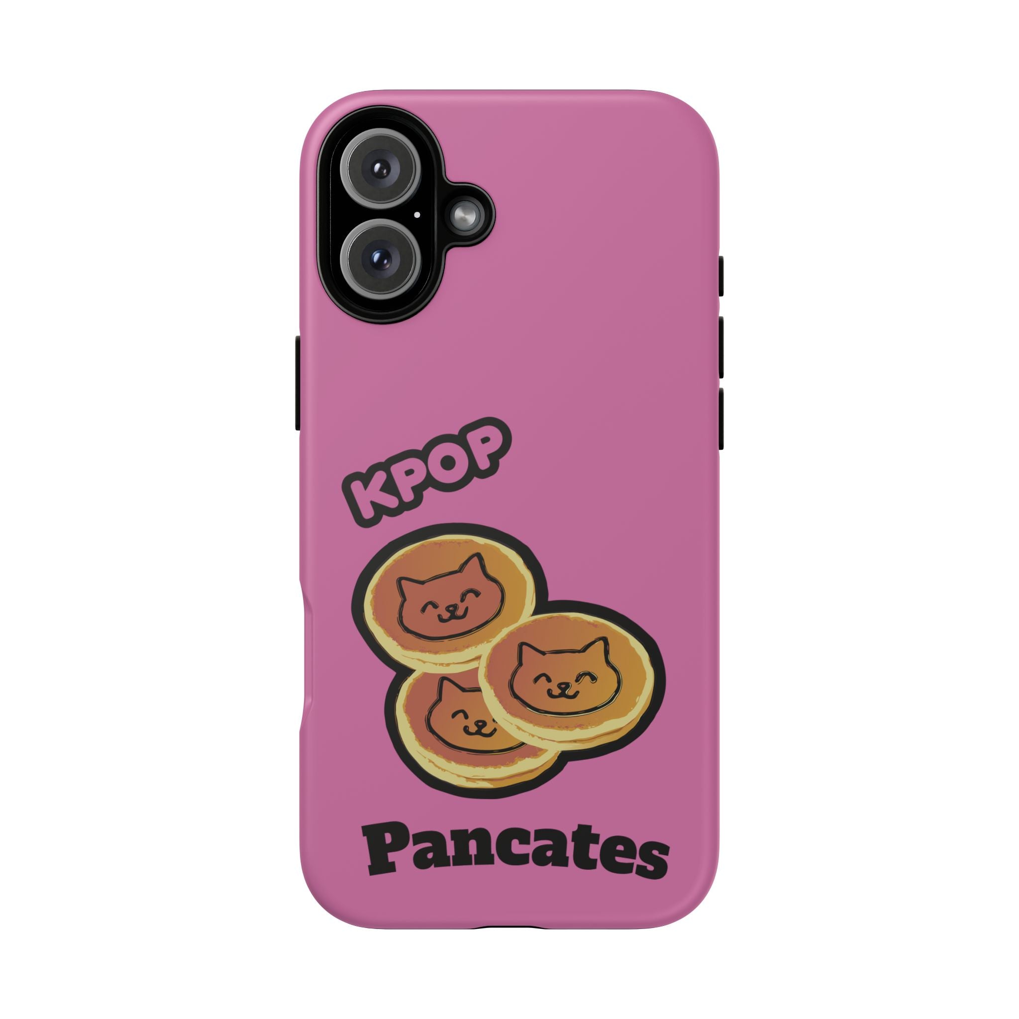 KPOP Style Pancates Pink Smartphone Tough Cases
