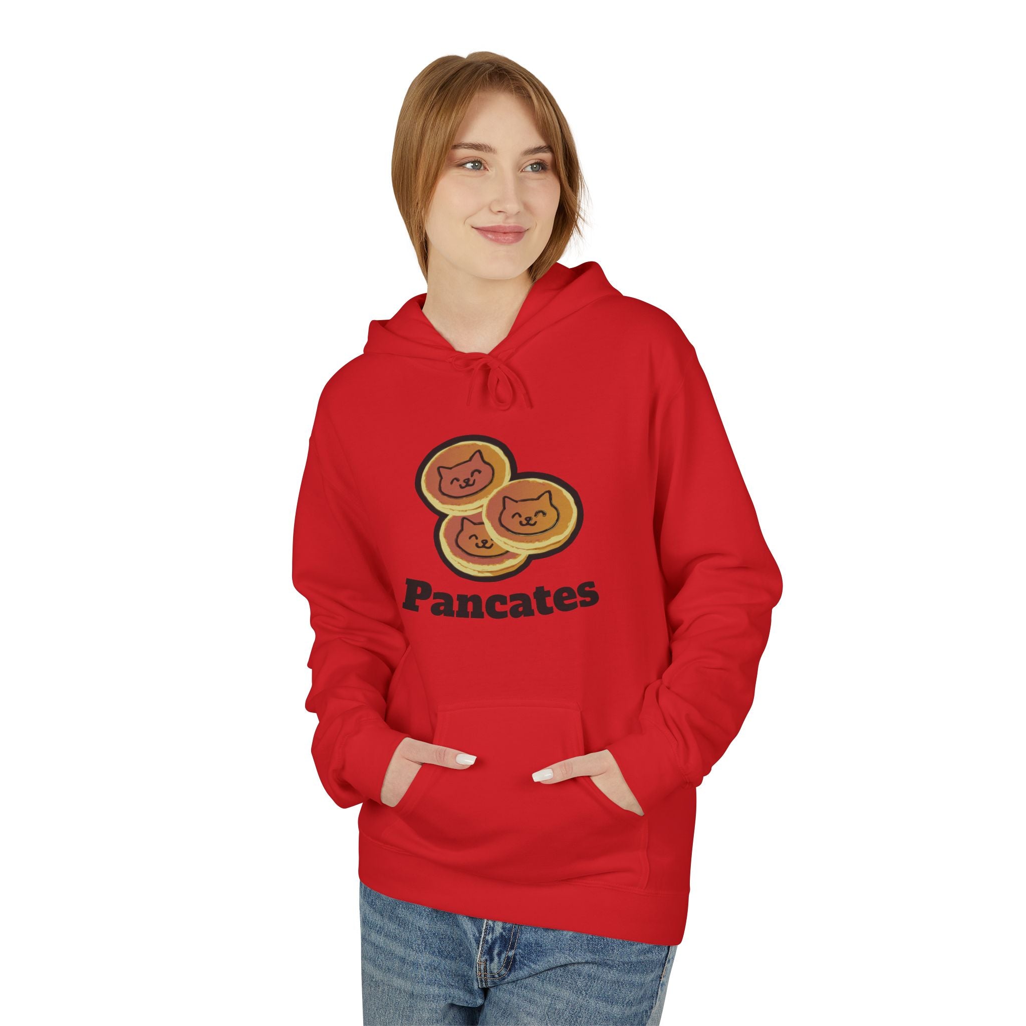 Pancates Style Unisex Midweight Softstyle Fleece Hoodie