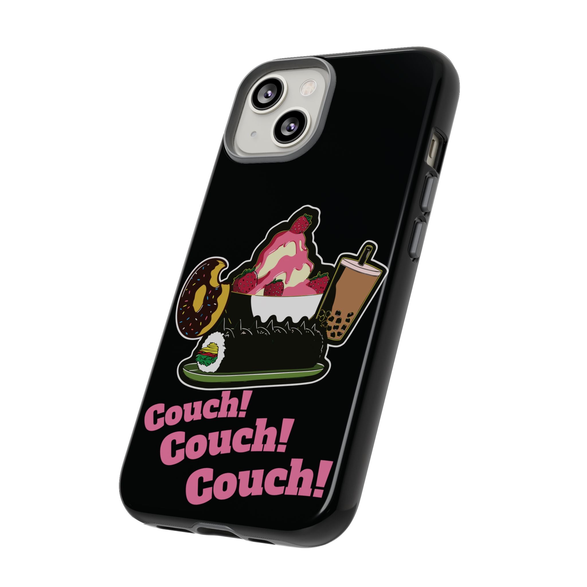 KPOP Style Black Couch Couch Couch Smartphone Tough Cases