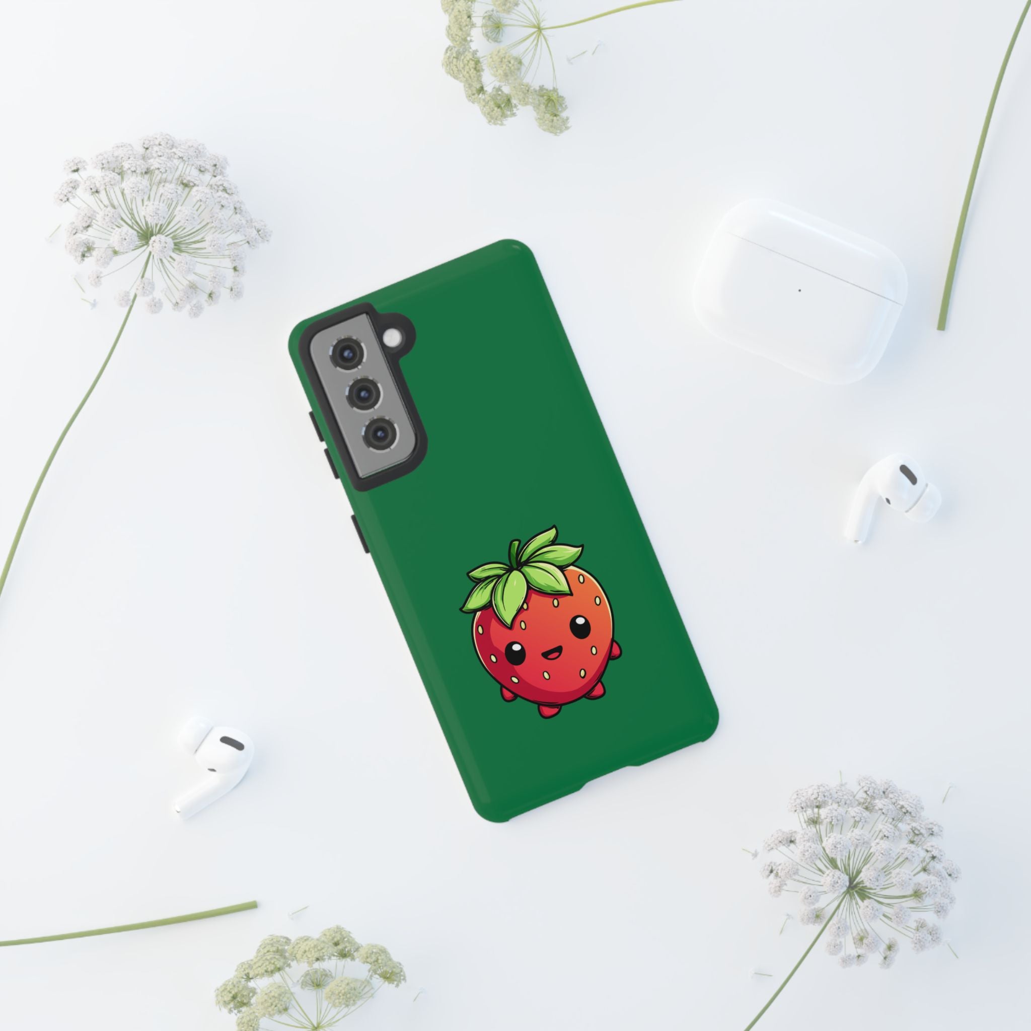 Erdbeere Minimampf Snack Style Smartphone Tough Cases
