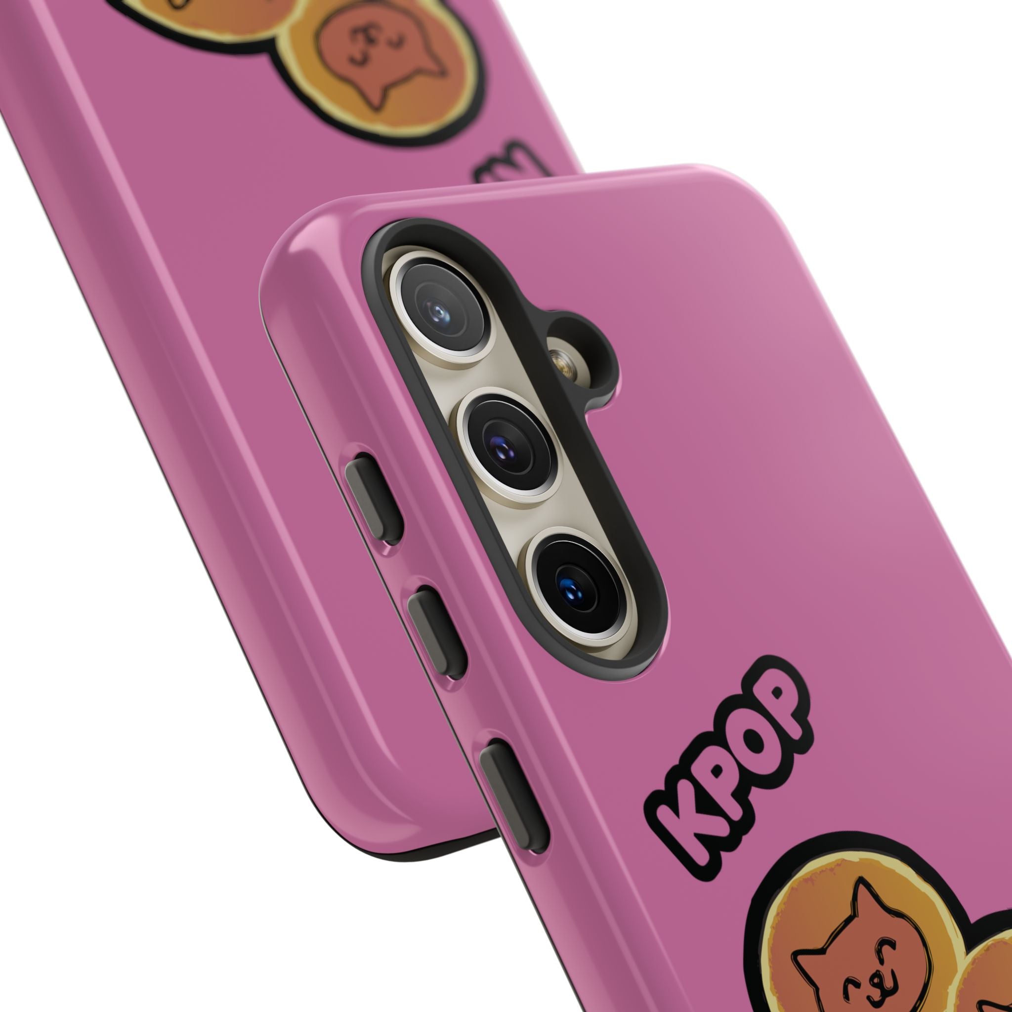 KPOP Style Pancates Pink Smartphone Tough Cases