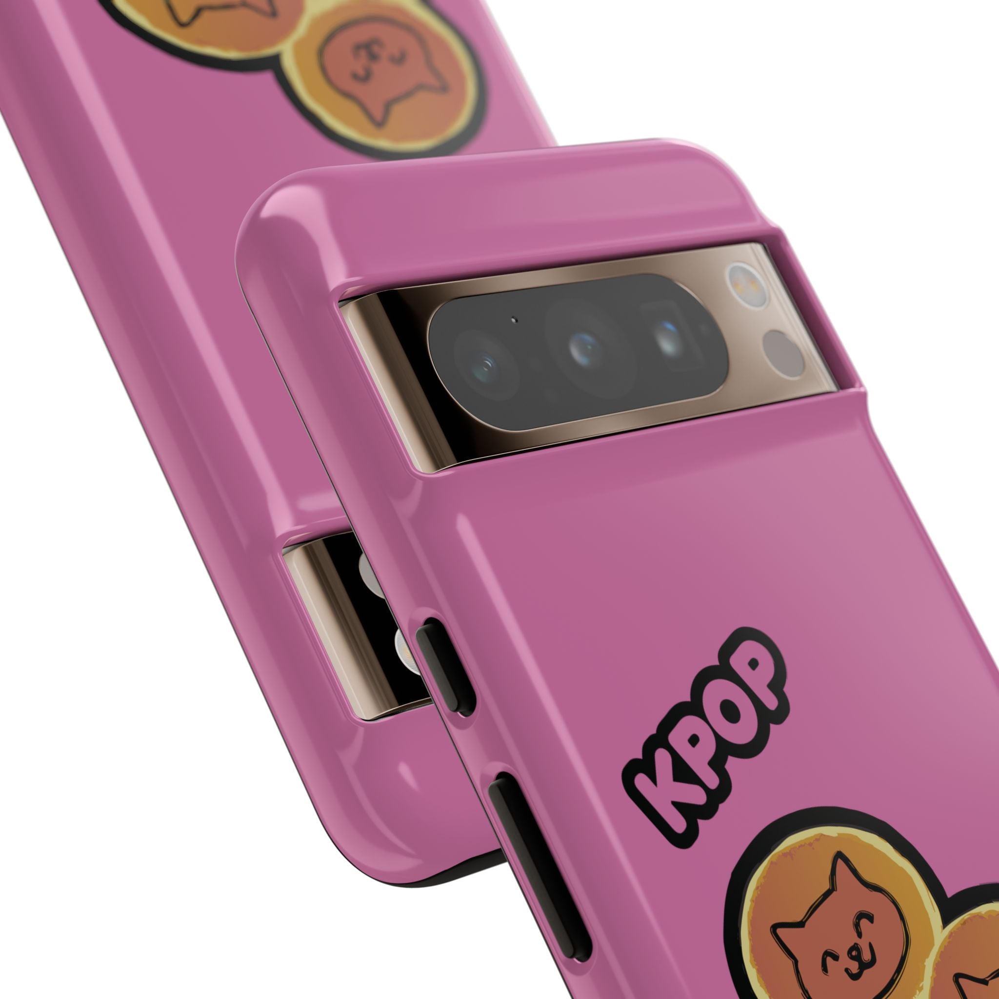 KPOP Style Pancates Pink Smartphone Tough Cases