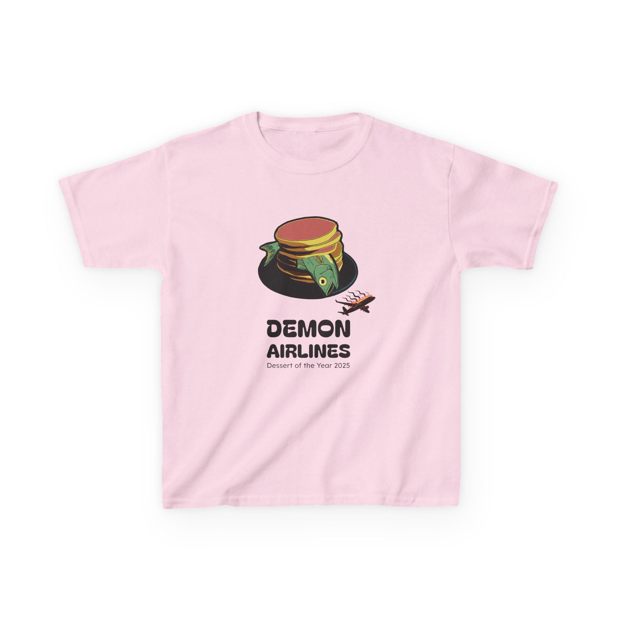 KPOP Style Fish Pancakes Kids Heavy Cotton™ Tee