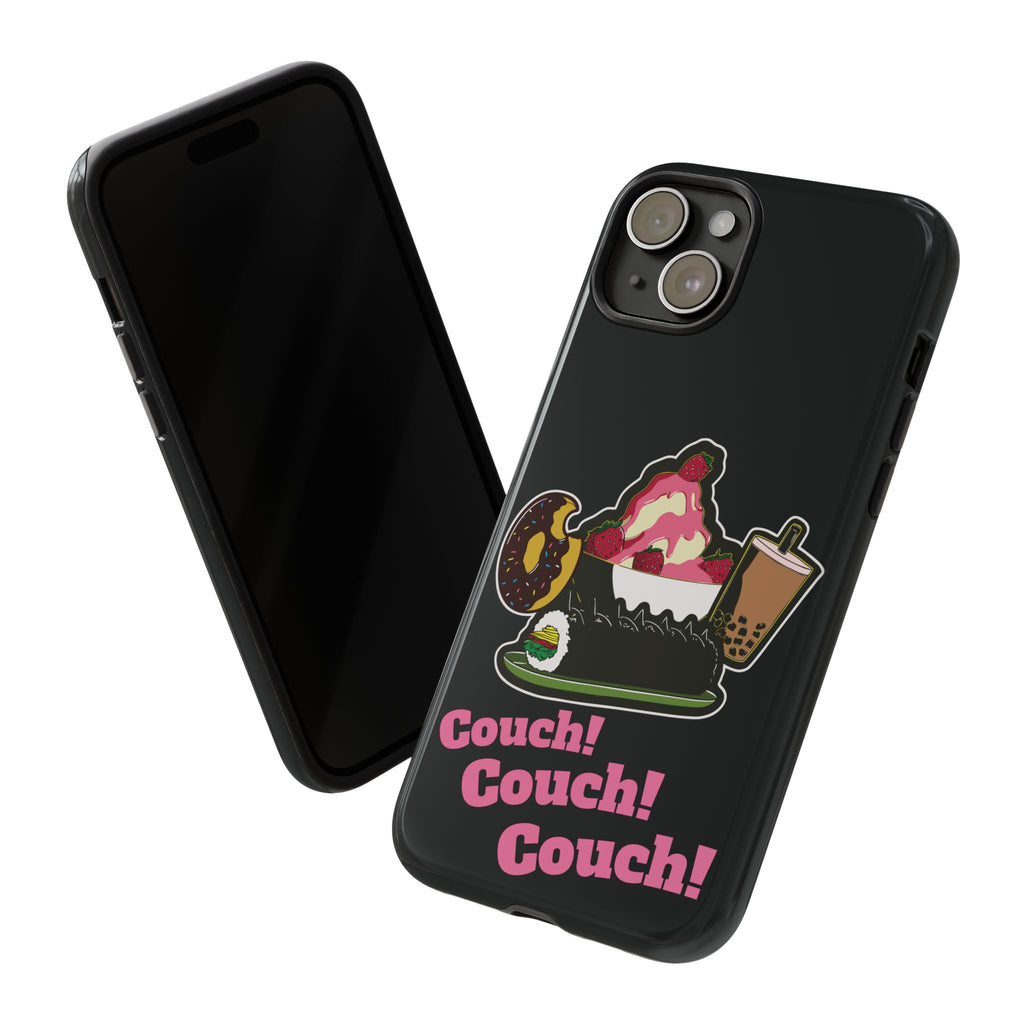 KPOP Style Black Couch Couch Couch Smartphone Tough Cases