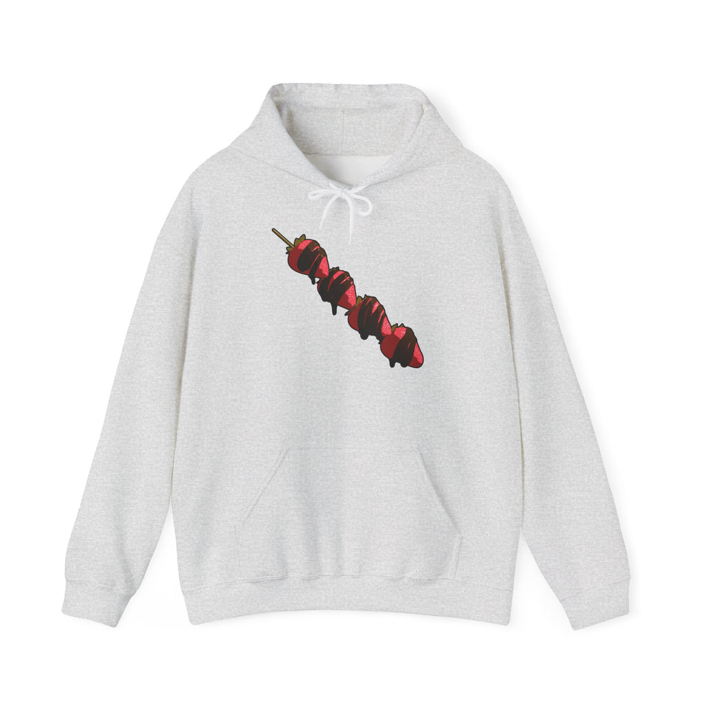 Erdbeer Fruchtspieß / Strawberry Fruit Skewer Style Unisex Heavy Blend™ Hooded Sweatshirt