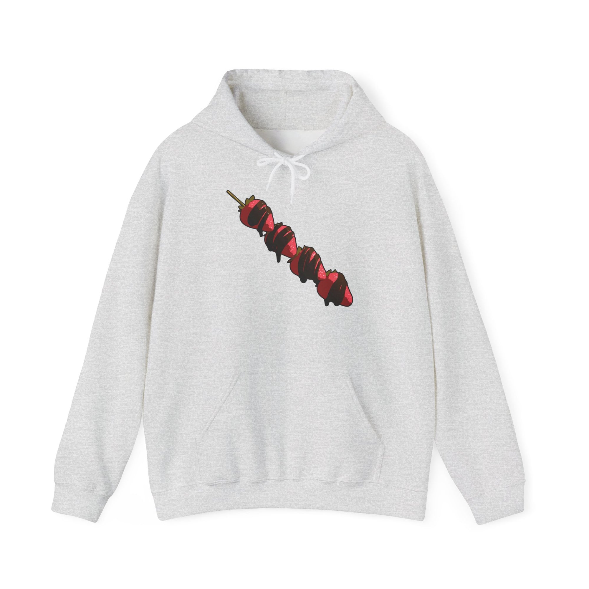 Erdbeer Fruchtspieß / Strawberry Fruit Skewer Style Unisex Heavy Blend™ Hooded Sweatshirt
