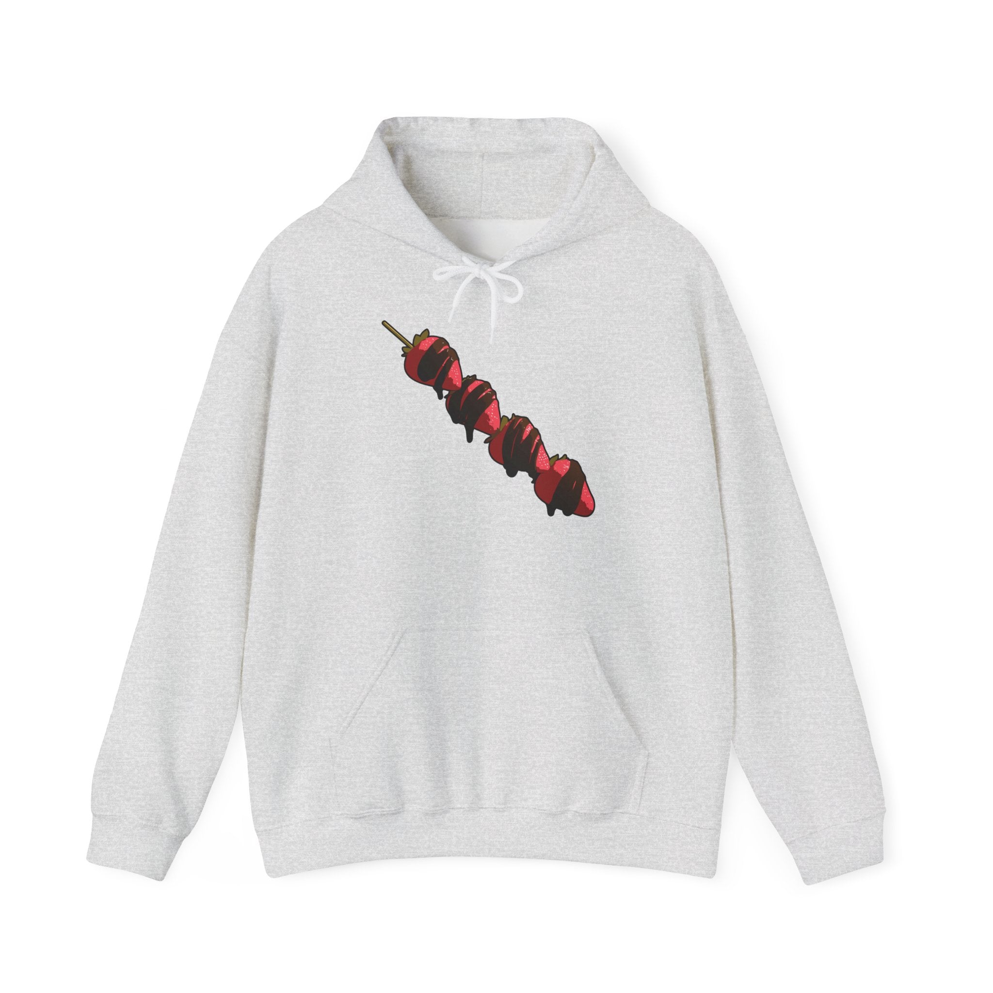 Erdbeer Fruchtspieß / Strawberry Fruit Skewer Style Unisex Heavy Blend™ Hooded Sweatshirt