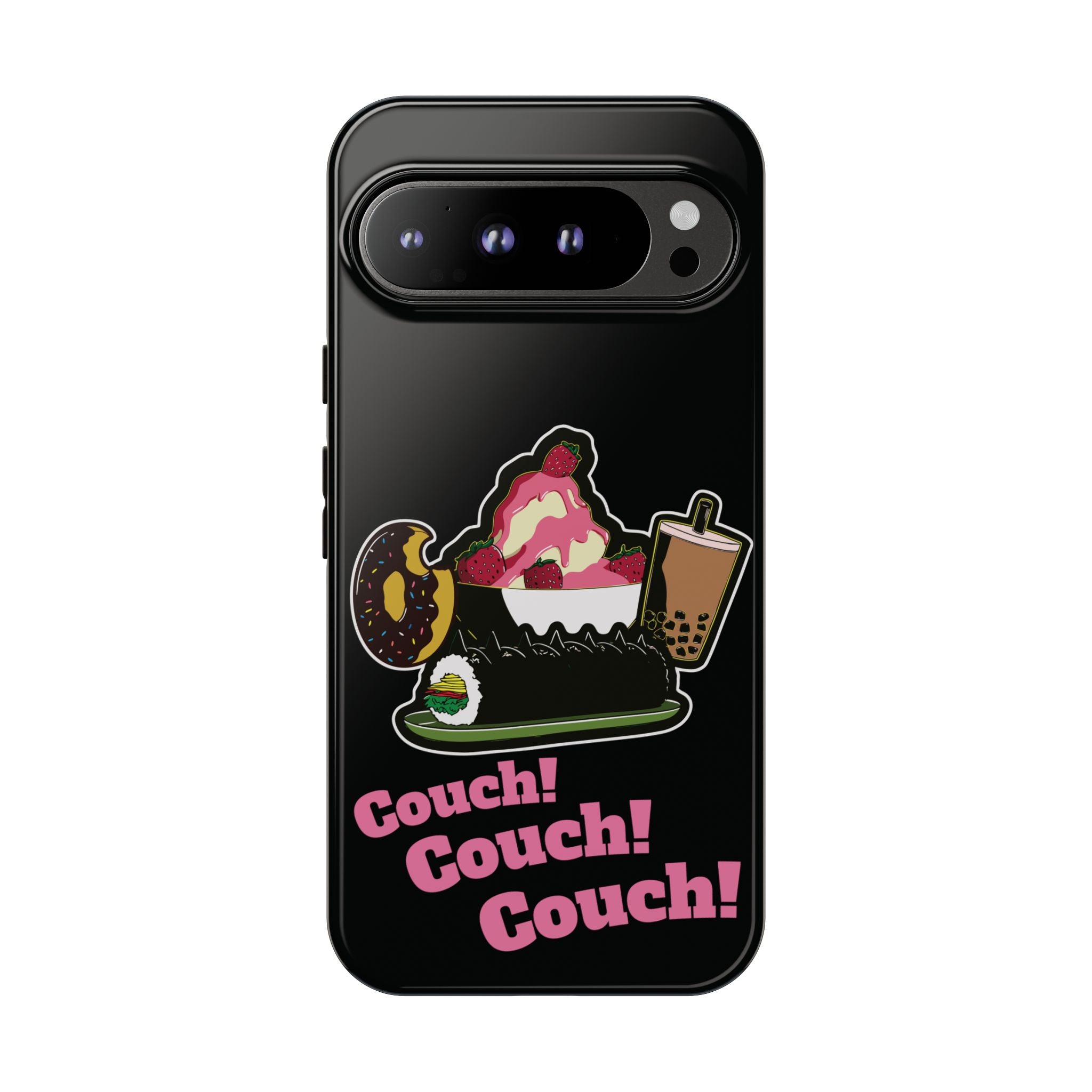 KPOP Style Black Couch Couch Couch Smartphone Tough Cases