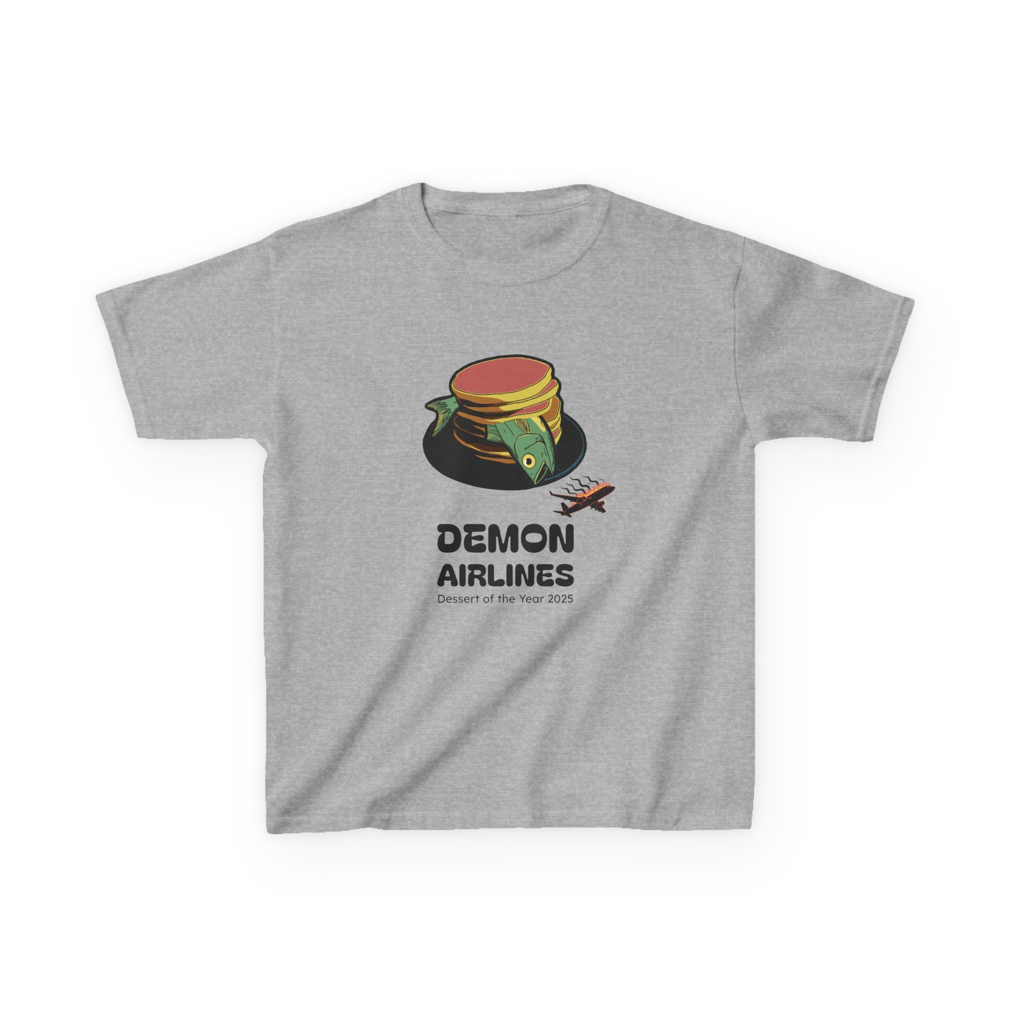 KPOP Style Fish Pancakes Kids Heavy Cotton™ Tee