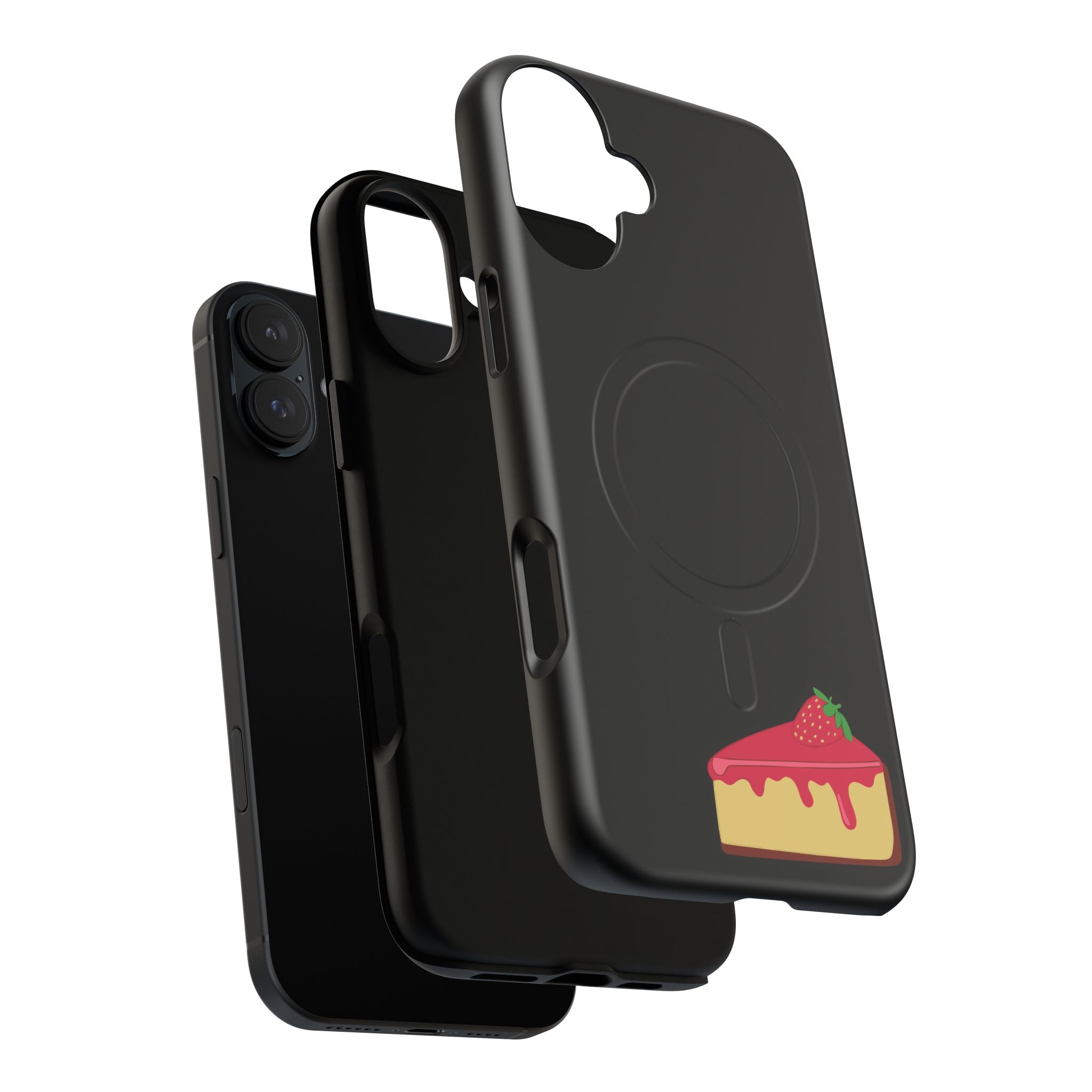 Strawberry Cheesecake Style Tough Magnetic Cases