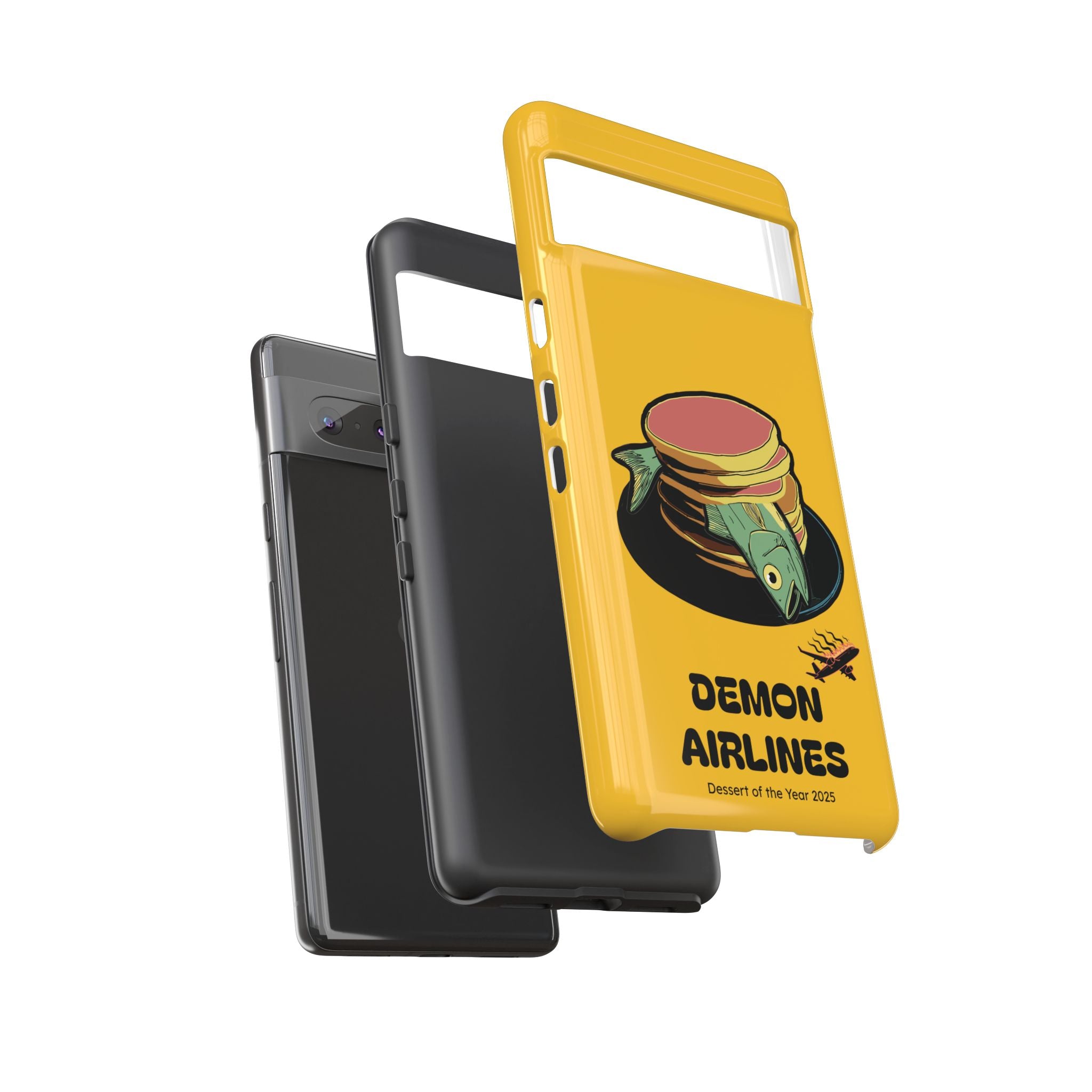 KPOP Style Fish Pancakes Yellow Smartphone Tough Cases