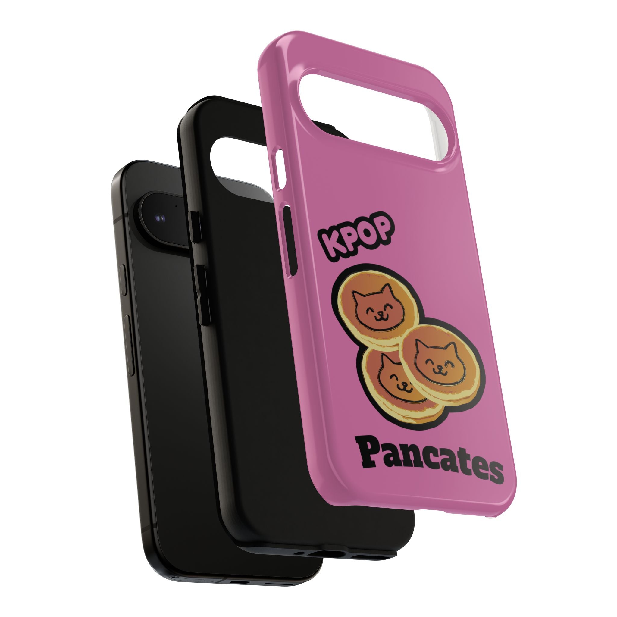 KPOP Style Pancates Pink Smartphone Tough Cases