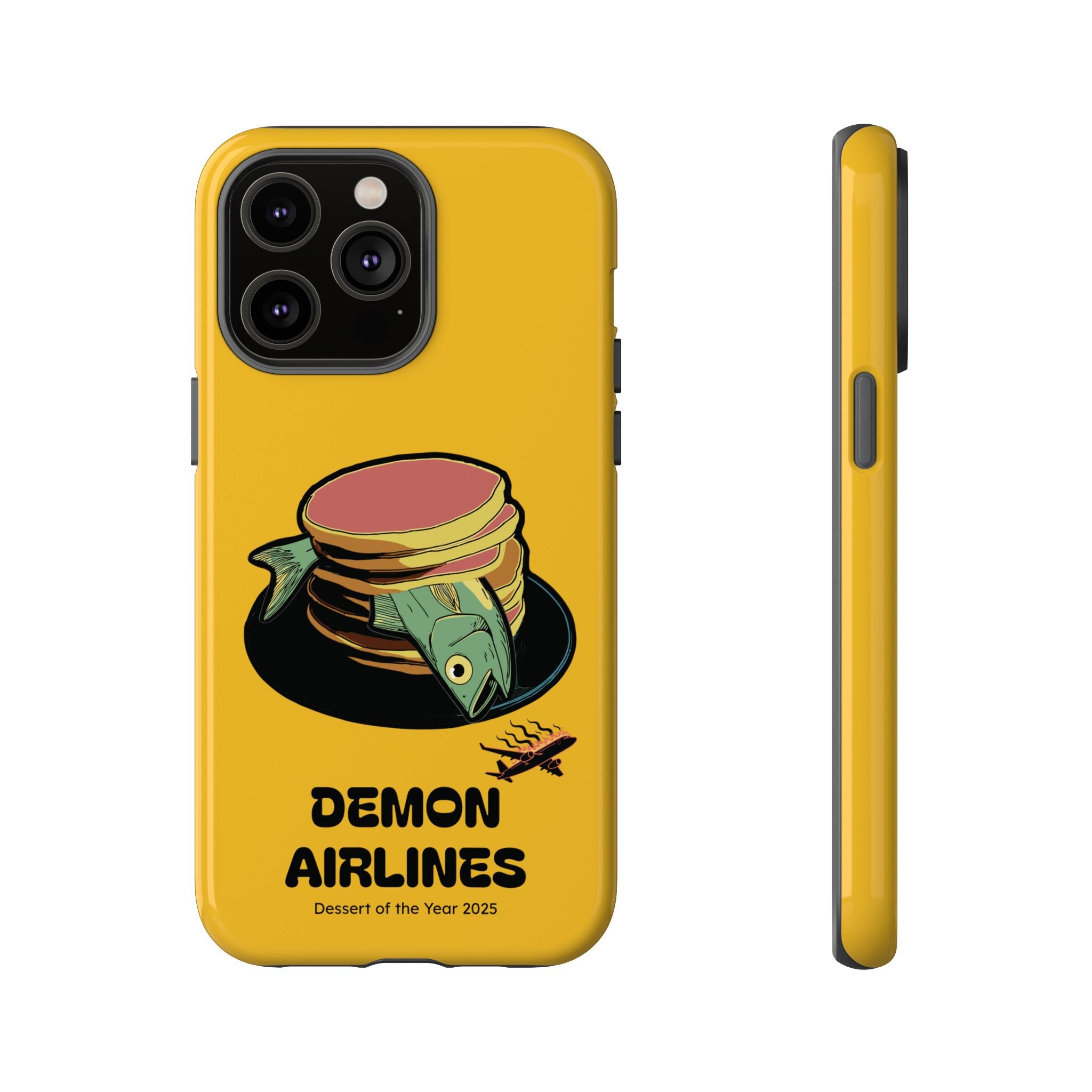 KPOP Style Fish Pancakes Yellow Smartphone Tough Cases