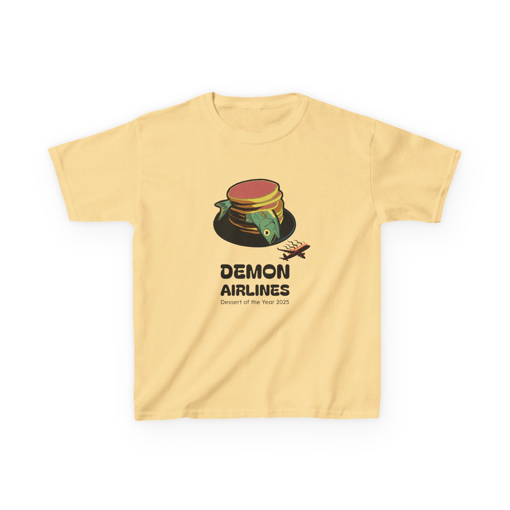 KPOP Style Fish Pancakes Kids Heavy Cotton™ Tee