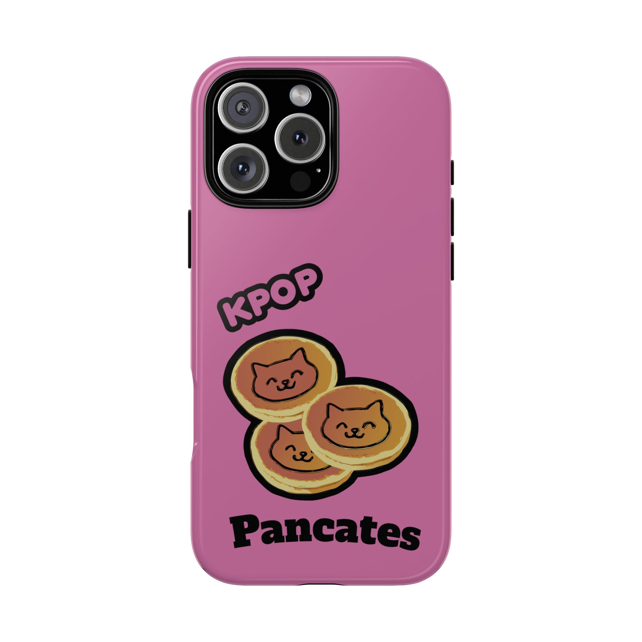 KPOP Style Pancates Pink Smartphone Tough Cases