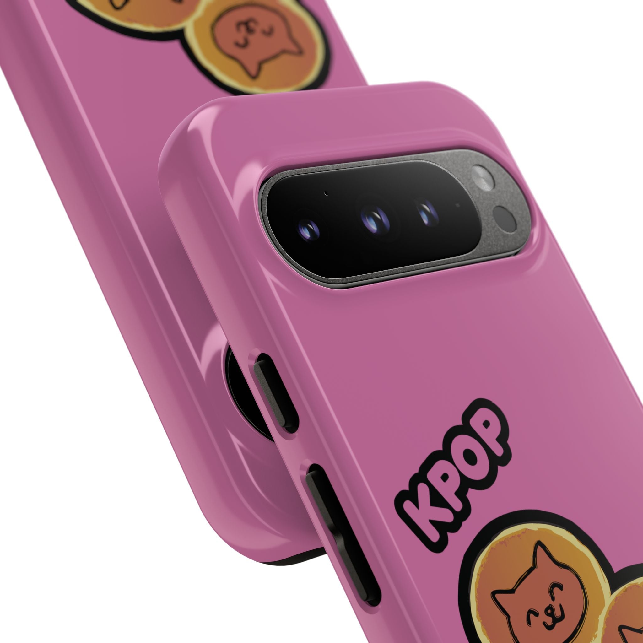 KPOP Style Pancates Pink Smartphone Tough Cases