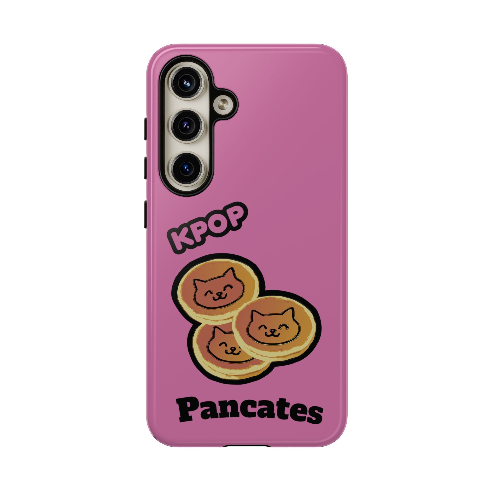 KPOP Style Pancates Pink Smartphone Tough Cases