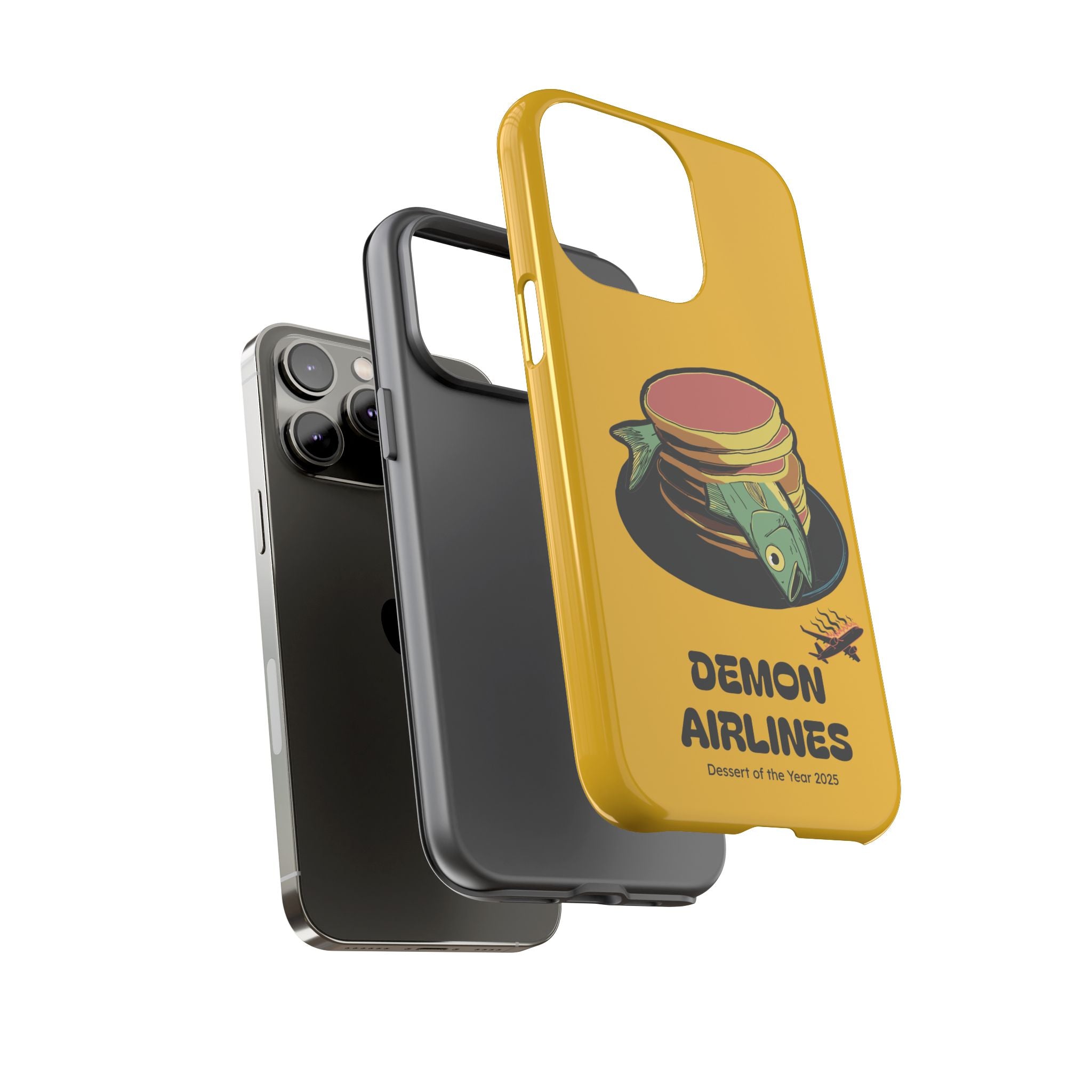 KPOP Style Fish Pancakes Yellow Smartphone Tough Cases