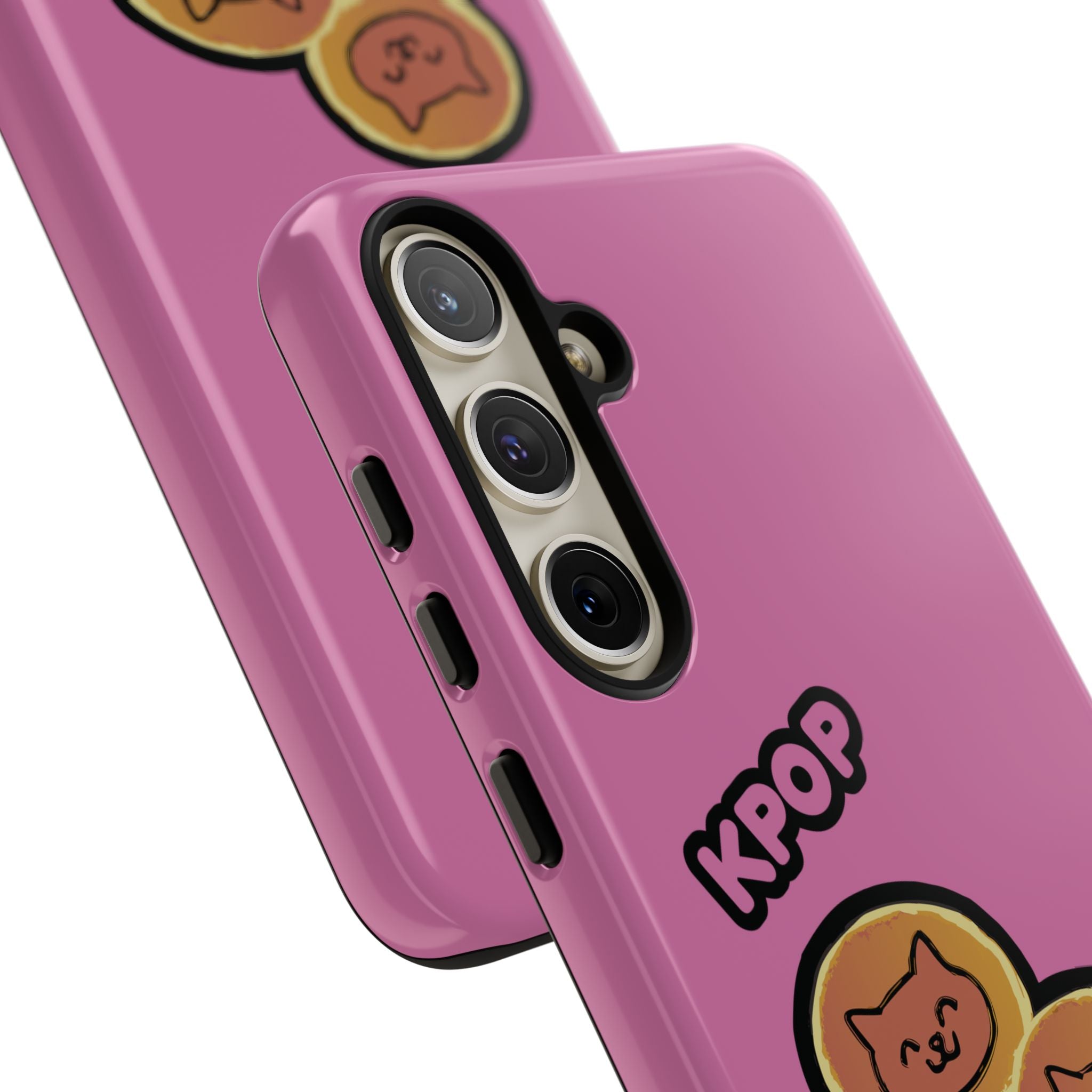 KPOP Style Pancates Pink Smartphone Tough Cases