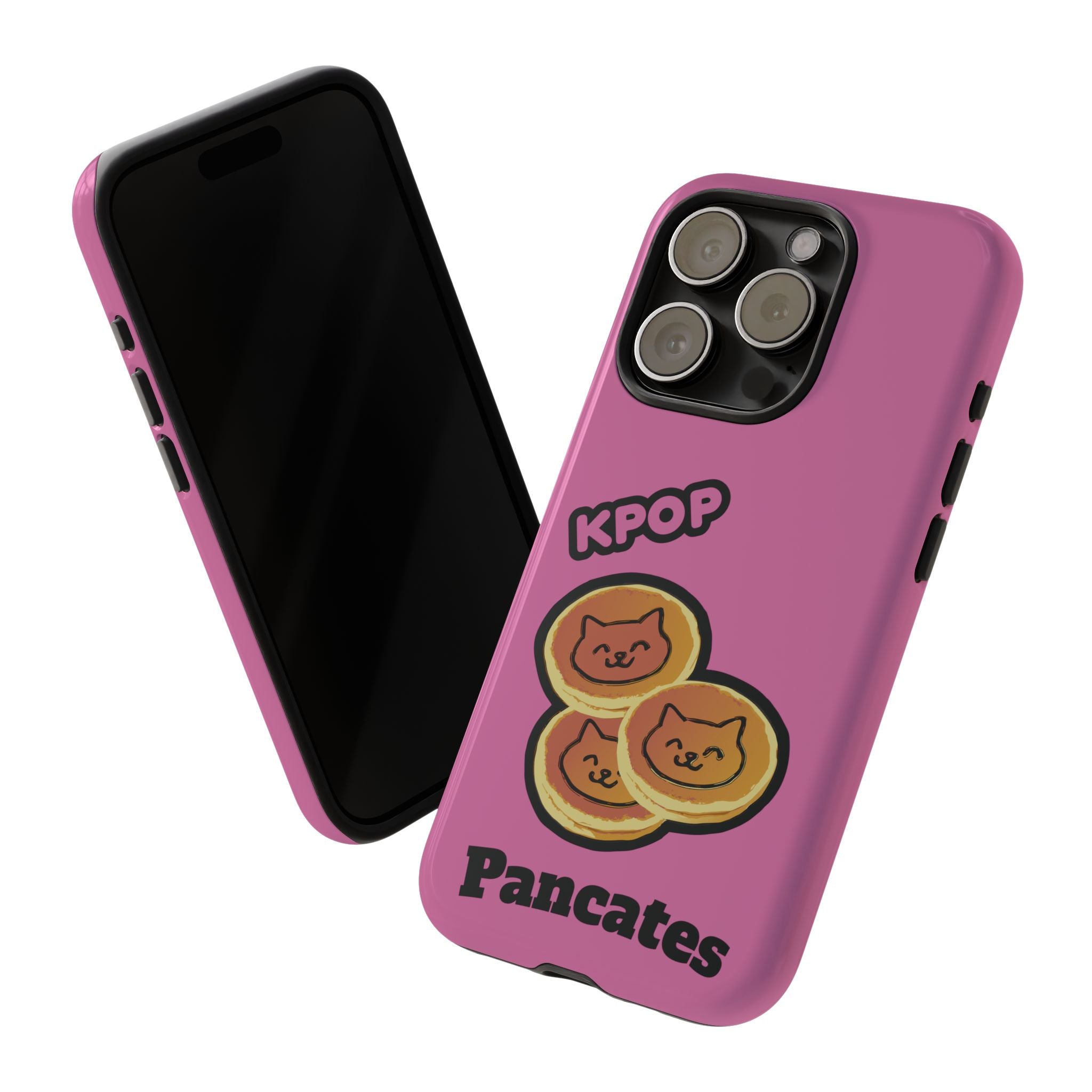 KPOP Style Pancates Pink Smartphone Tough Cases
