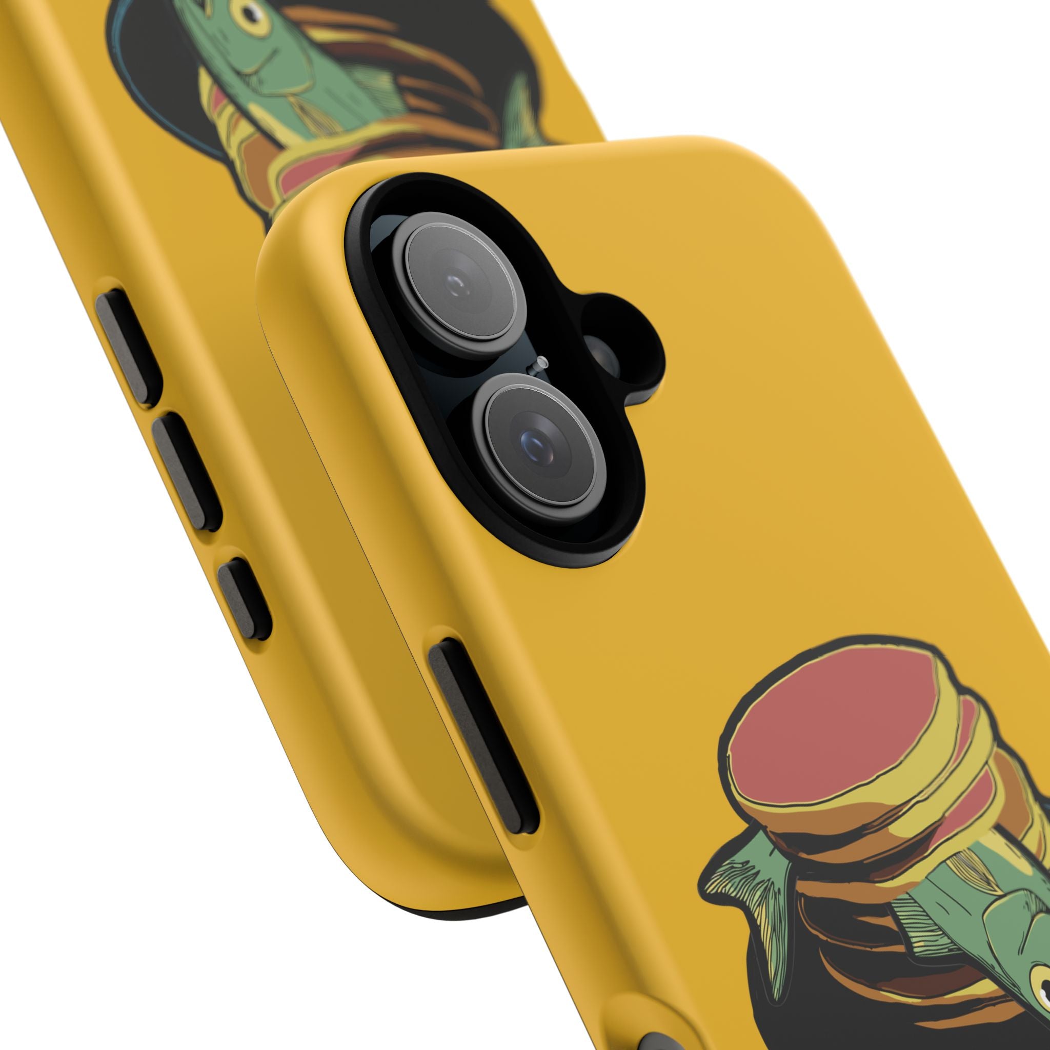 KPOP Style Fish Pancakes Yellow Smartphone Tough Cases