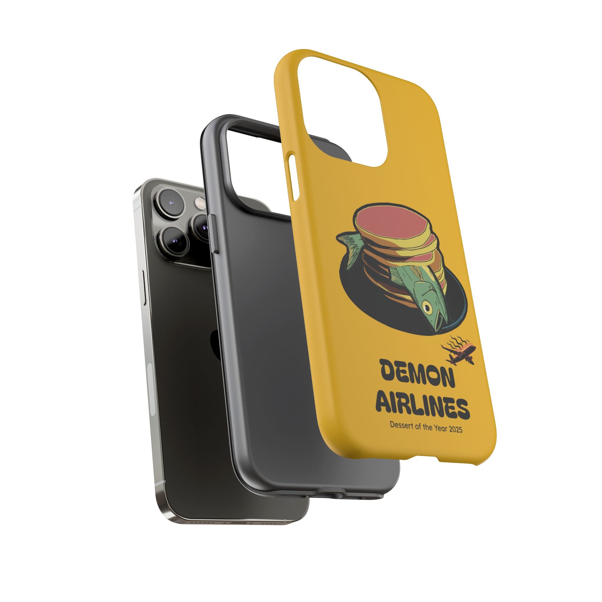 KPOP Style Fish Pancakes Yellow Smartphone Tough Cases