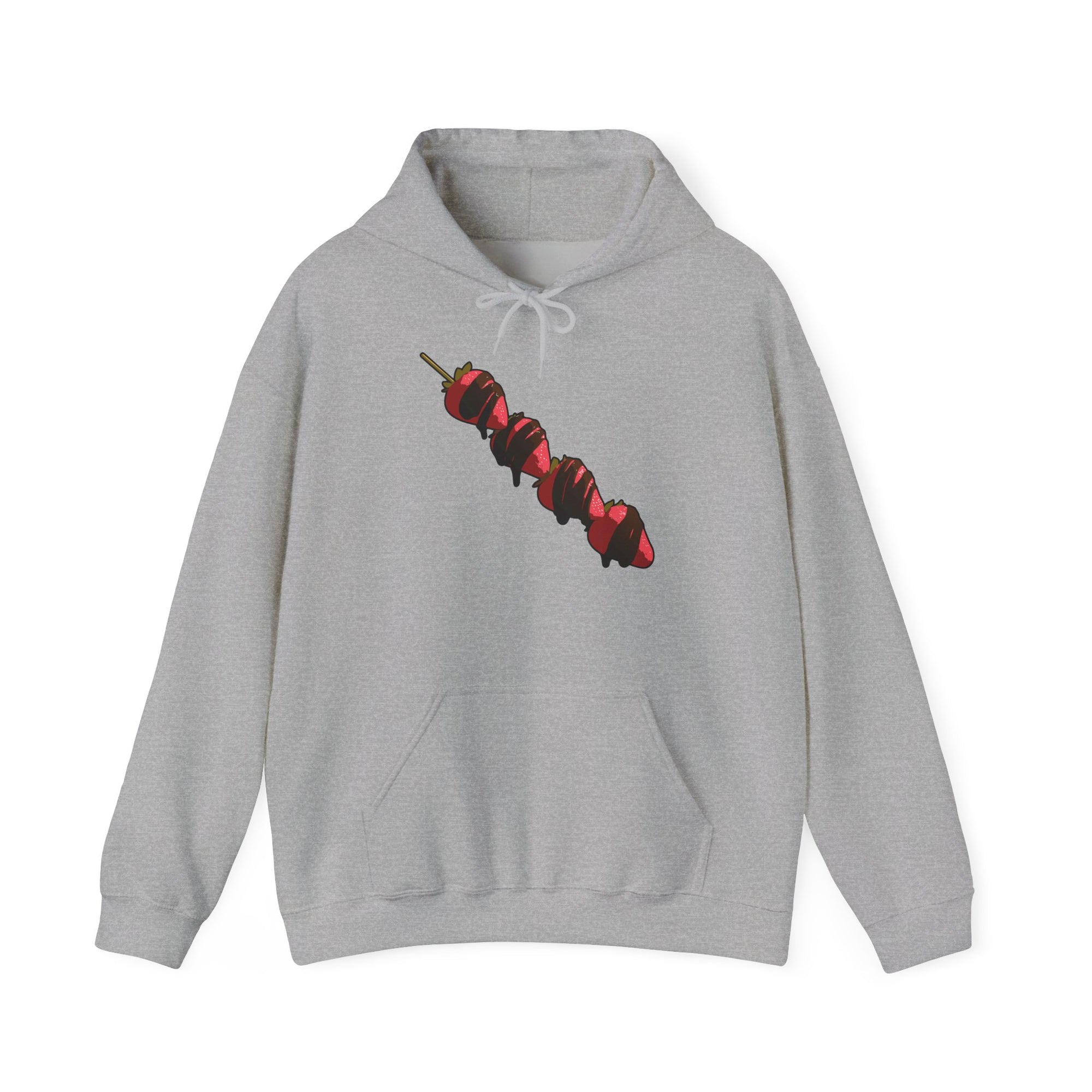 Erdbeer Fruchtspieß / Strawberry Fruit Skewer Style Unisex Heavy Blend™ Hooded Sweatshirt