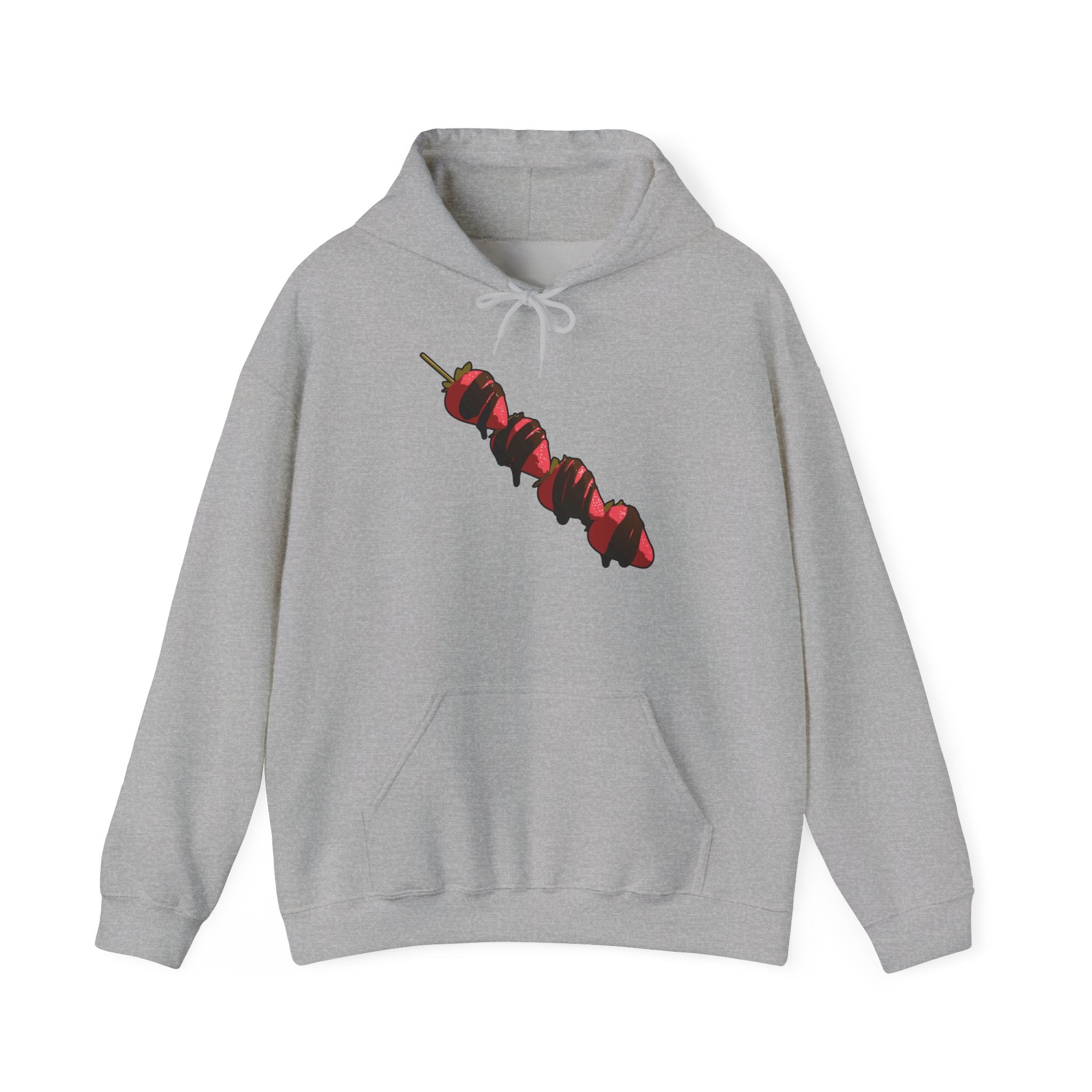 Erdbeer Fruchtspieß / Strawberry Fruit Skewer Style Unisex Heavy Blend™ Hooded Sweatshirt