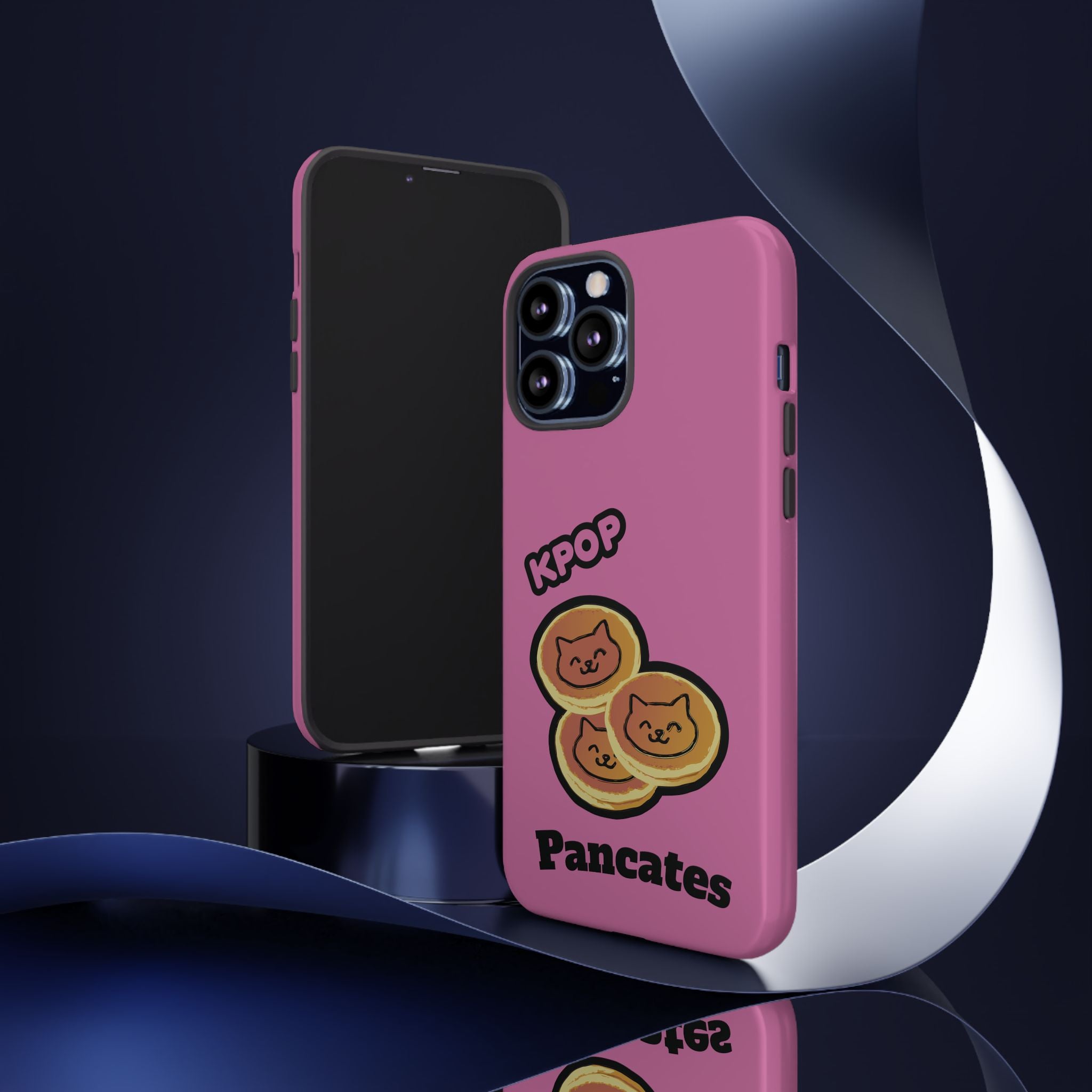 KPOP Style Pancates Pink Smartphone Tough Cases