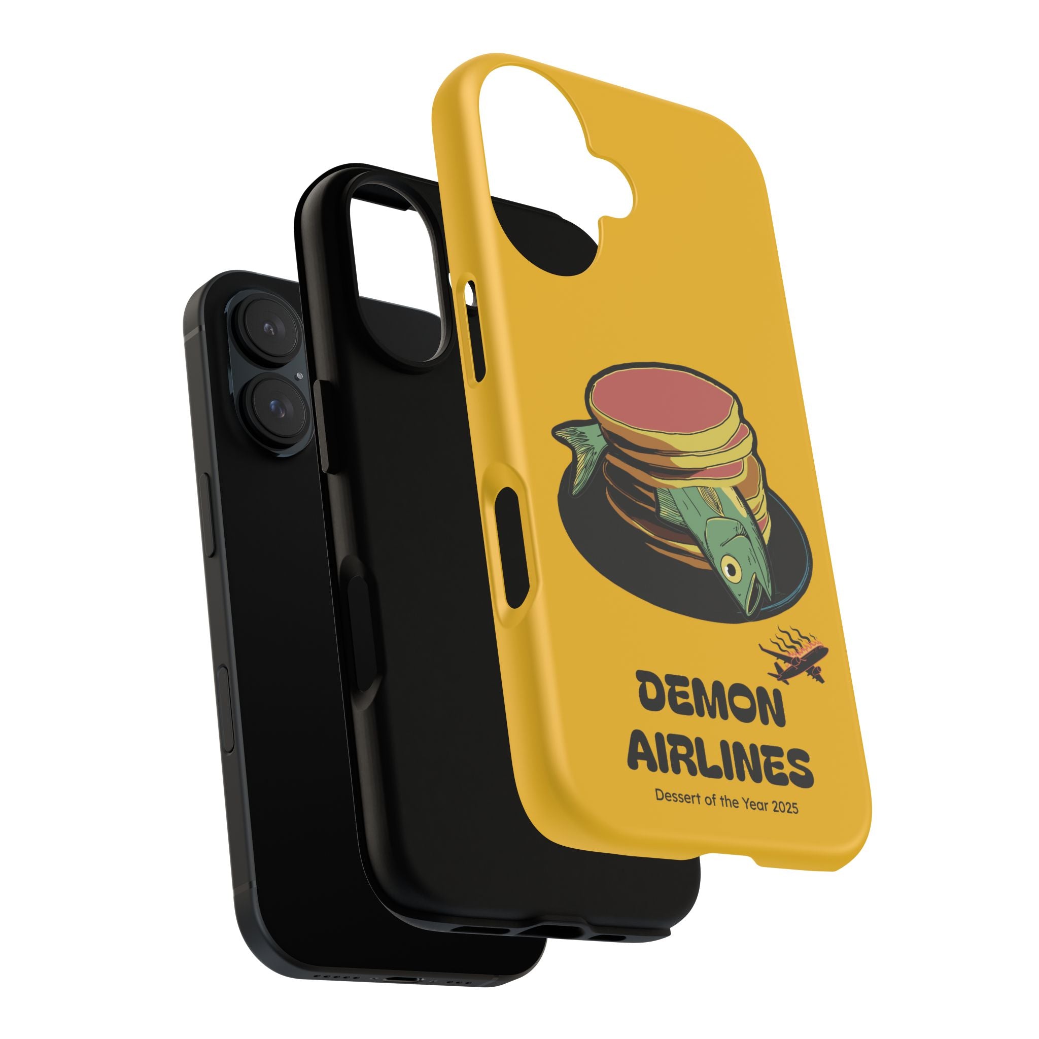 KPOP Style Fish Pancakes Yellow Smartphone Tough Cases
