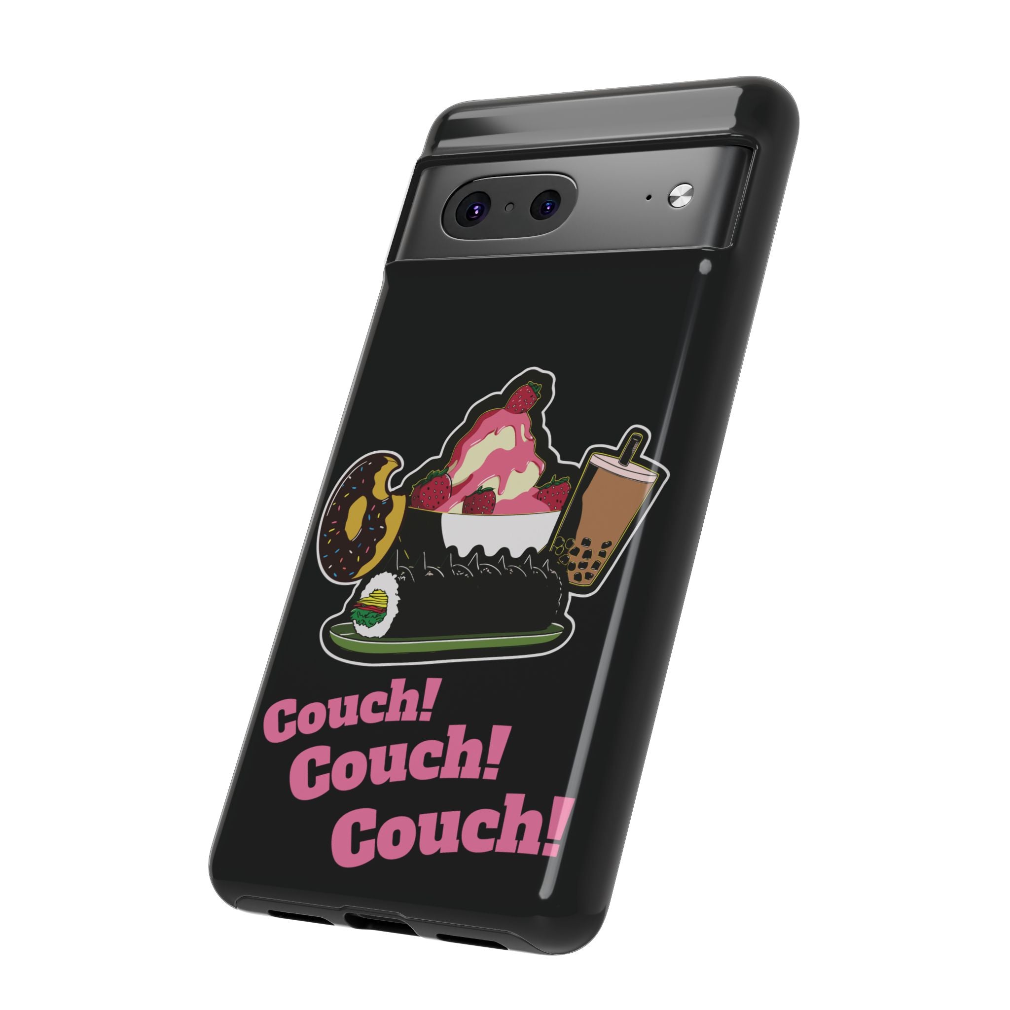 KPOP Style Black Couch Couch Couch Smartphone Tough Cases