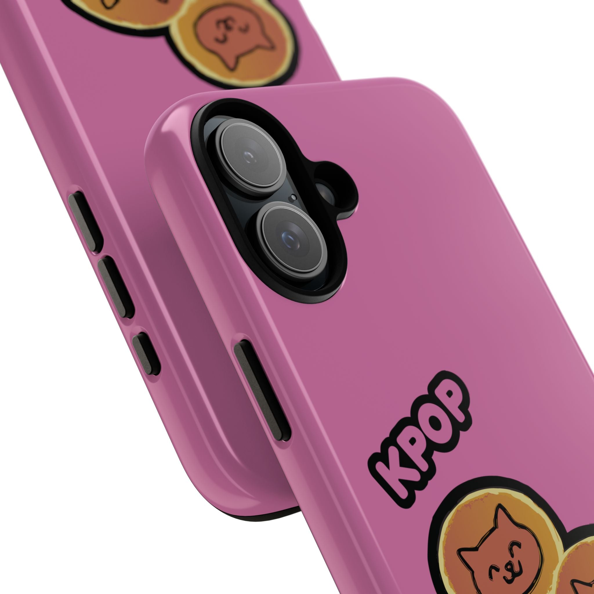 KPOP Style Pancates Pink Smartphone Tough Cases