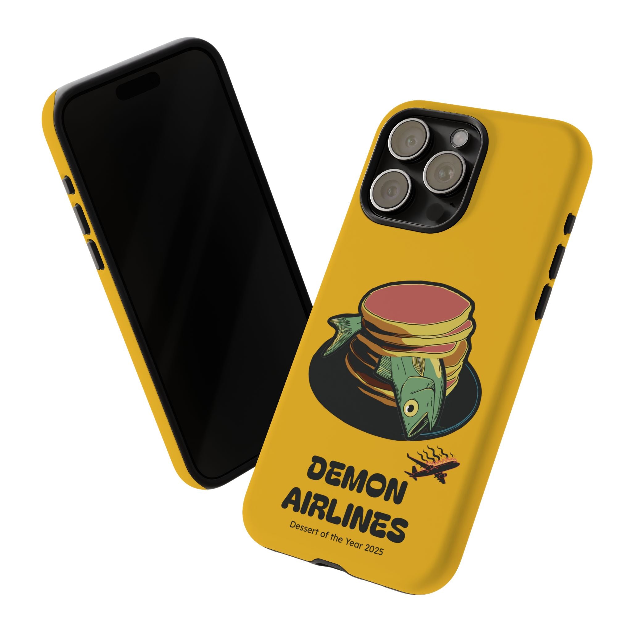 KPOP Style Fish Pancakes Yellow Smartphone Tough Cases