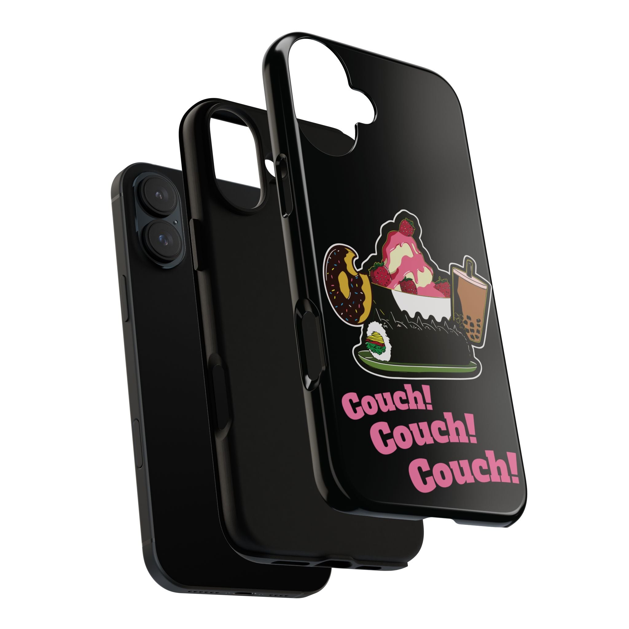 KPOP Style Black Couch Couch Couch Smartphone Tough Cases