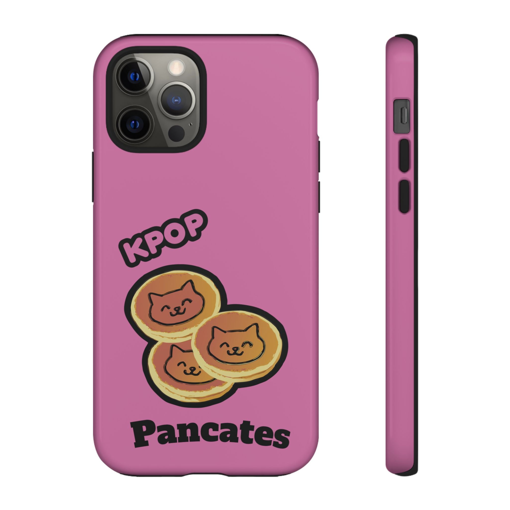 KPOP Style Pancates Pink Smartphone Tough Cases