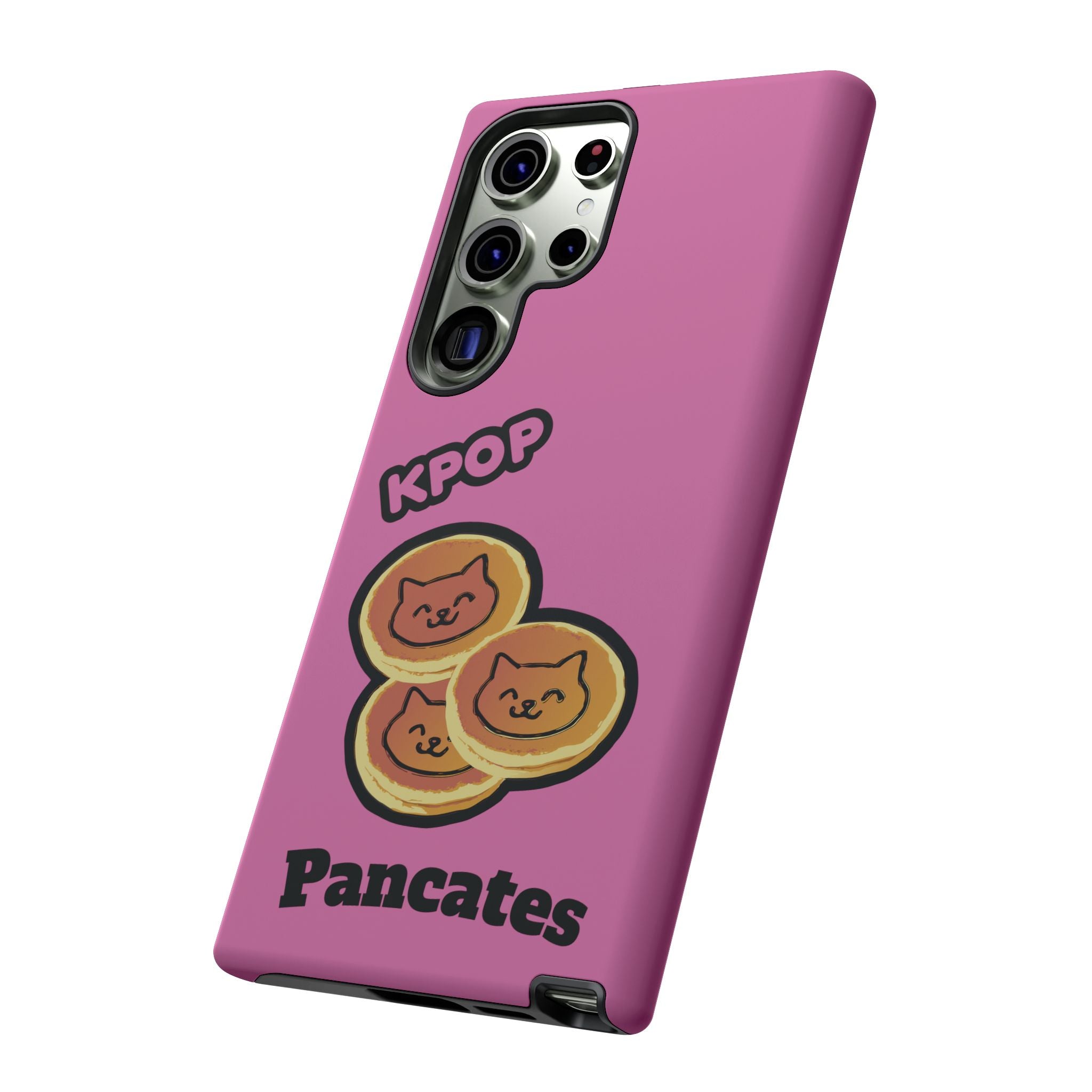 KPOP Style Pancates Pink Smartphone Tough Cases