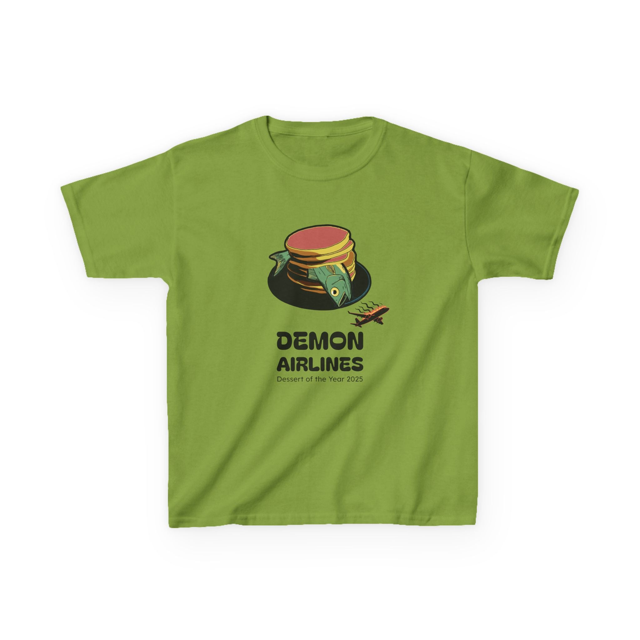 KPOP Style Fish Pancakes Kids Heavy Cotton™ Tee