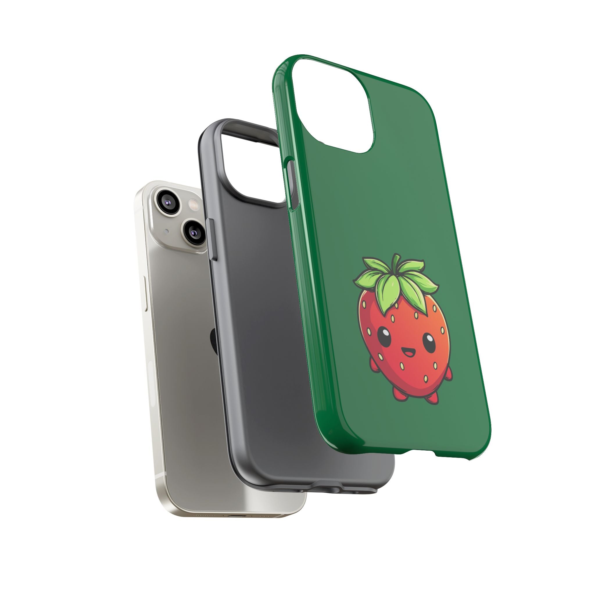 Erdbeere Minimampf Snack Style Smartphone Tough Cases