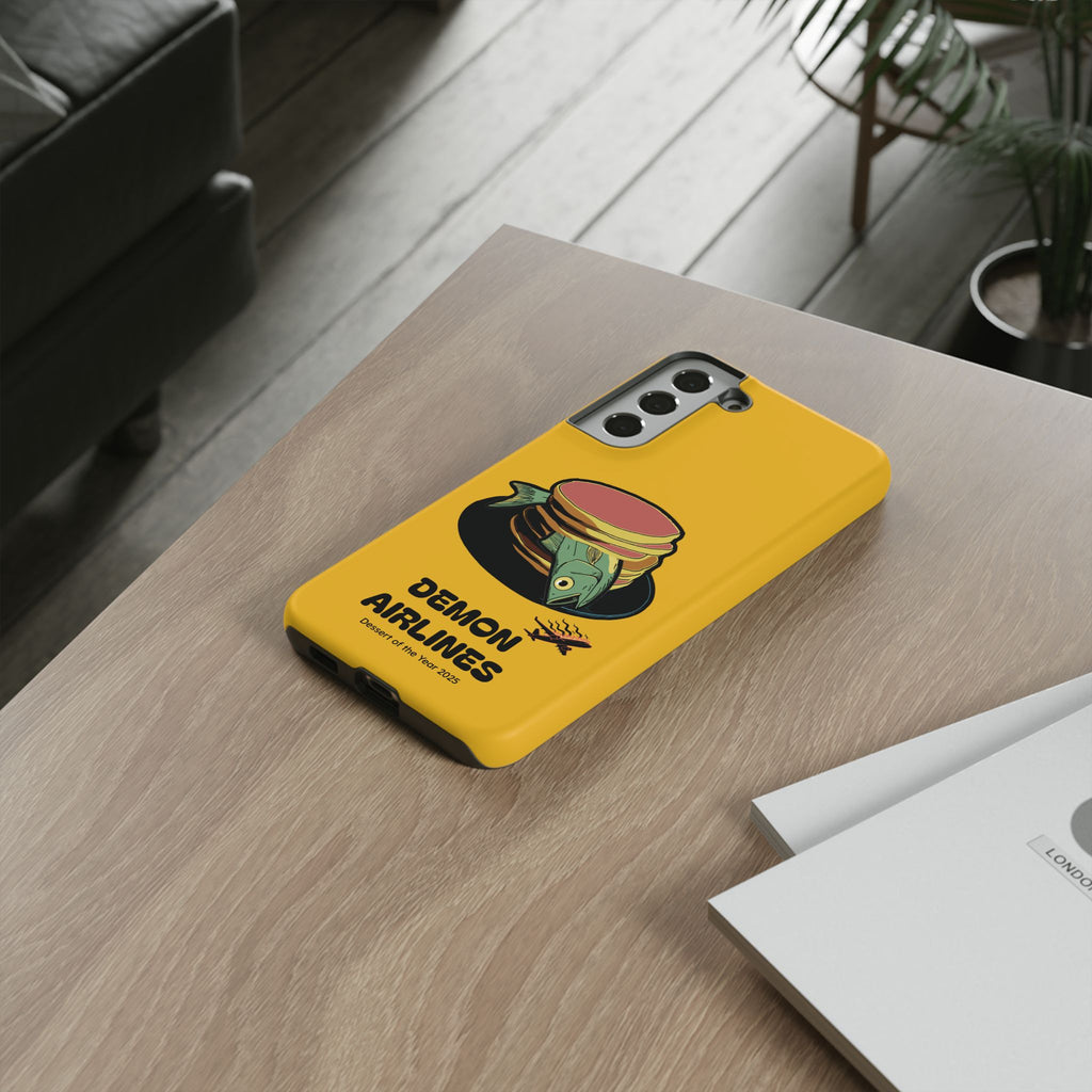 KPOP Style Fish Pancakes Yellow Smartphone Tough Cases