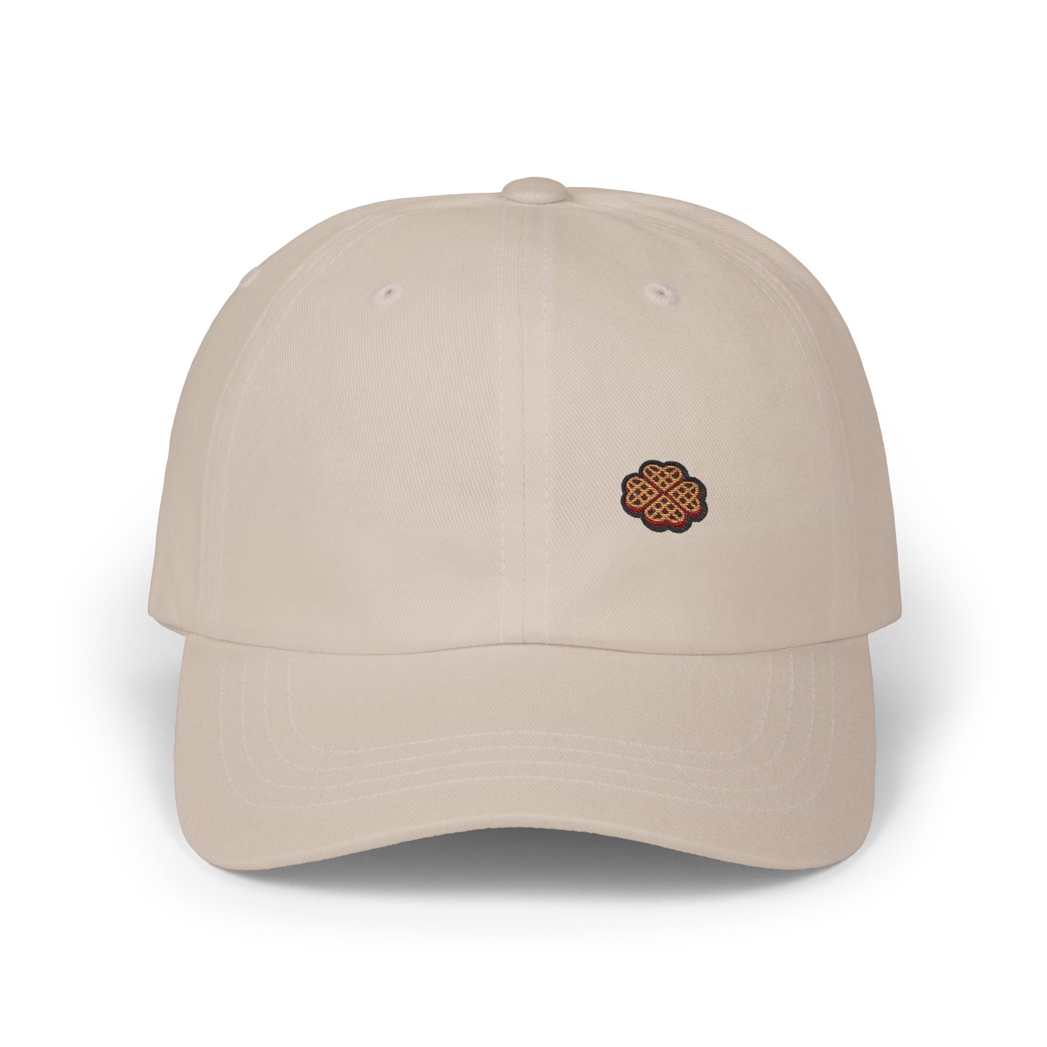 Mini Heart Waffle Style Classic Dad Cap (Embroidery)