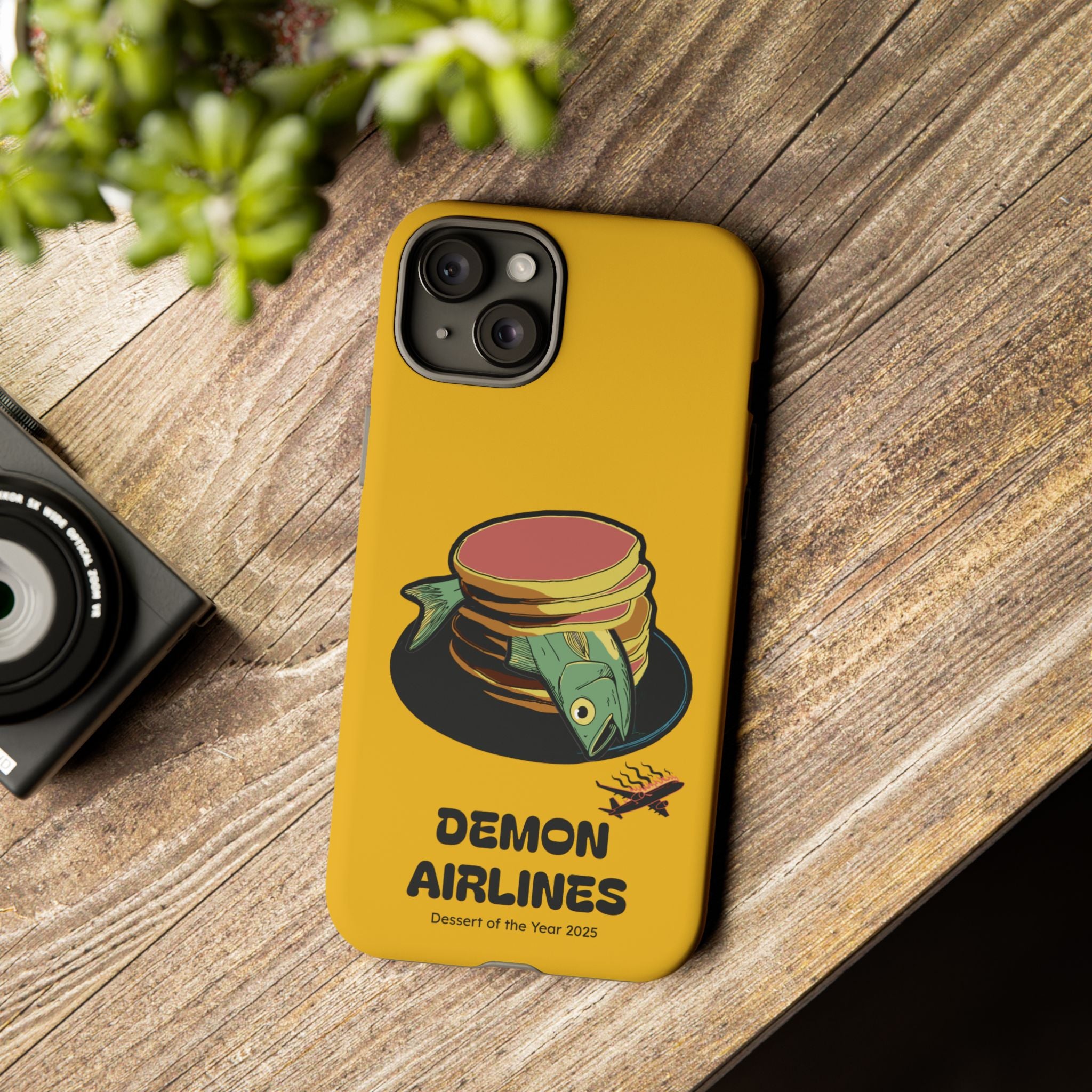 KPOP Style Fish Pancakes Yellow Smartphone Tough Cases