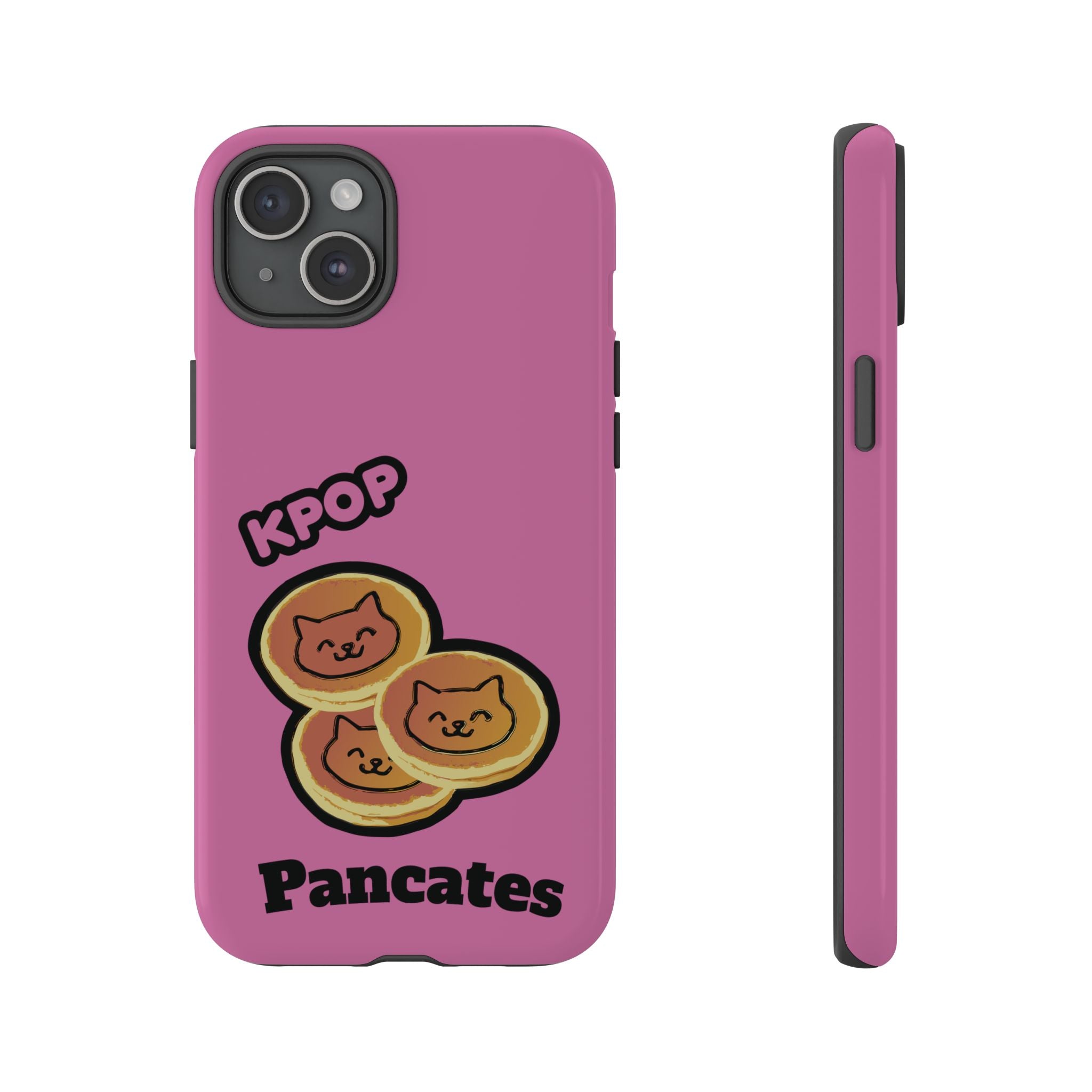 KPOP Style Pancates Pink Smartphone Tough Cases