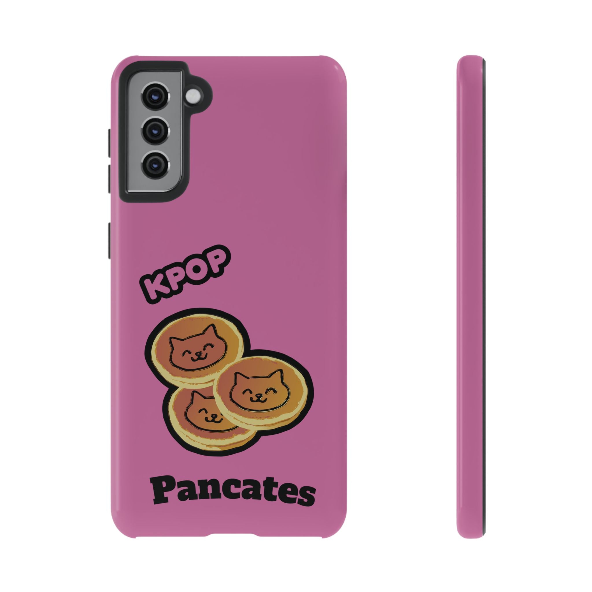 KPOP Style Pancates Pink Smartphone Tough Cases