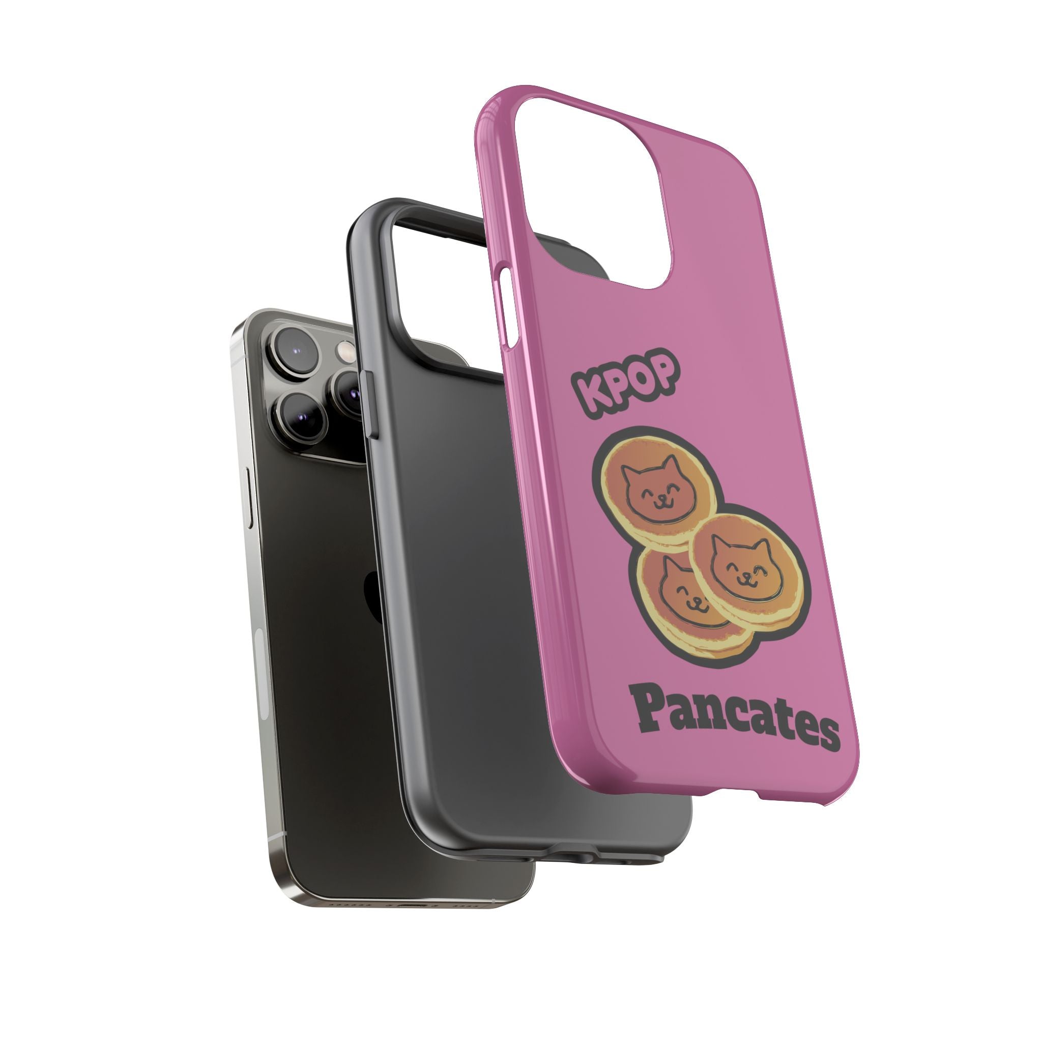 KPOP Style Pancates Pink Smartphone Tough Cases