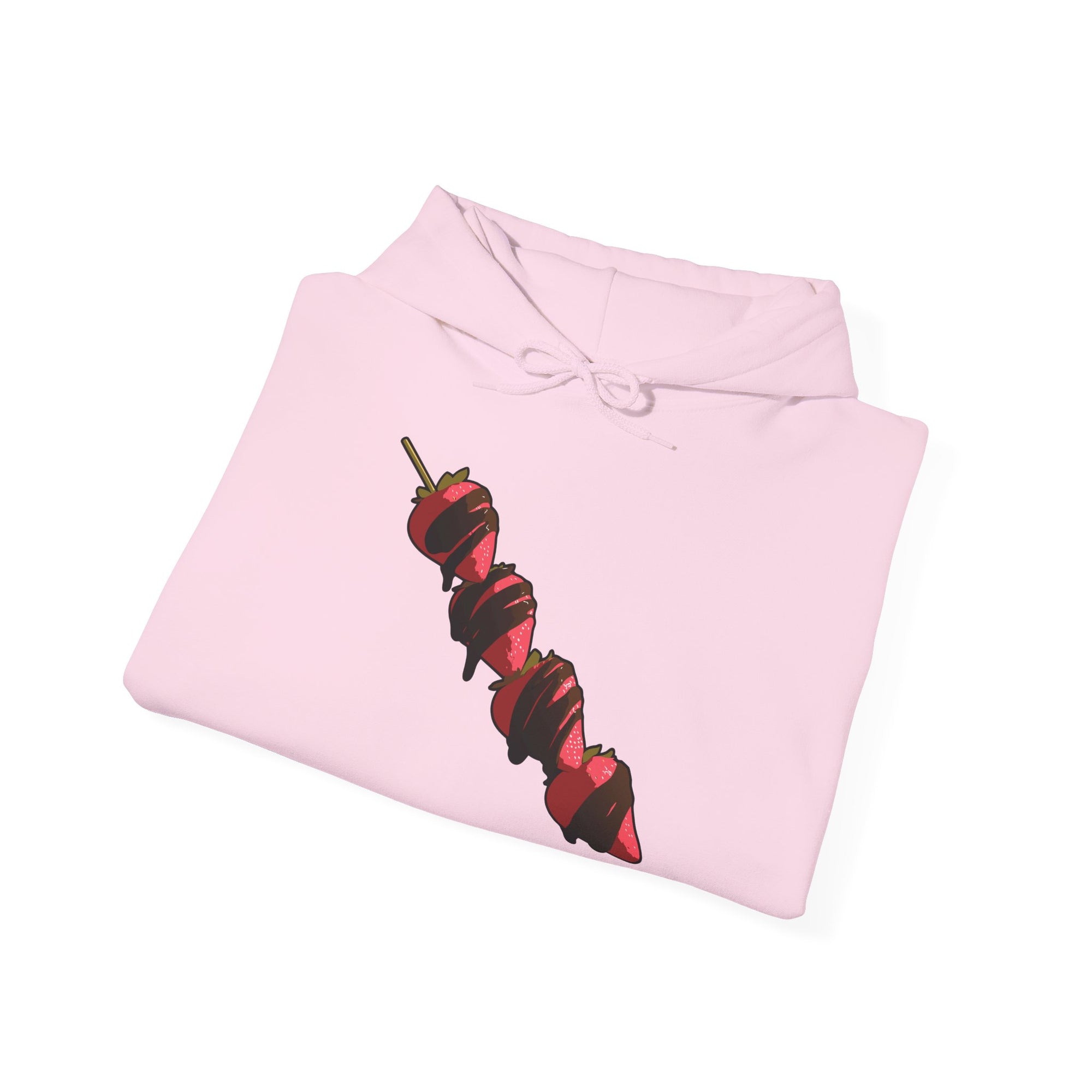 Erdbeer Fruchtspieß / Strawberry Fruit Skewer Style Unisex Heavy Blend™ Hooded Sweatshirt