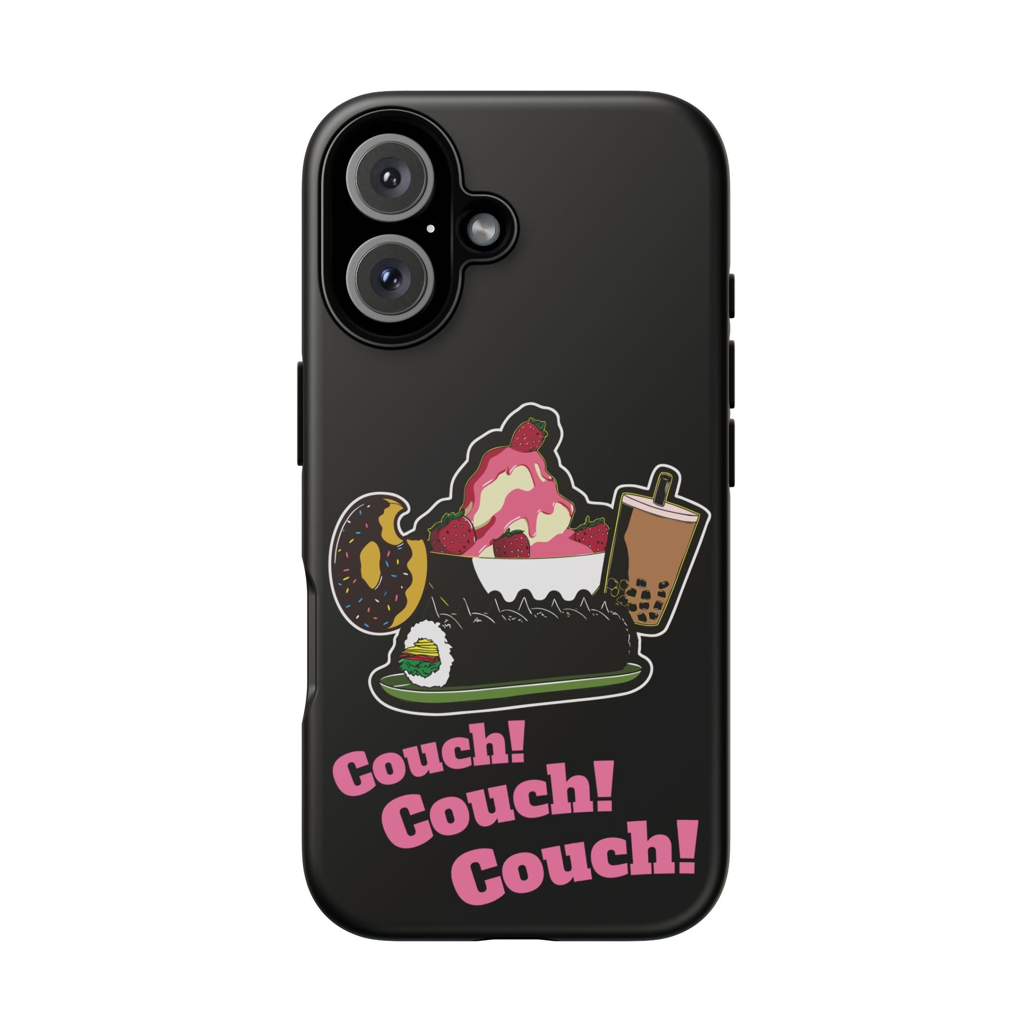 KPOP Style Black Couch Couch Couch Smartphone Tough Cases
