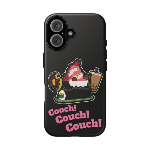 KPOP Style Black Couch Couch Smartphone Tough Cases