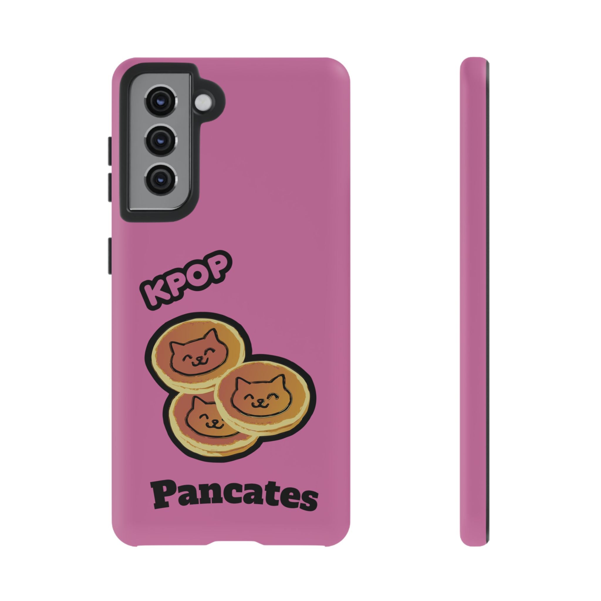 KPOP Style Pancates Pink Smartphone Tough Cases