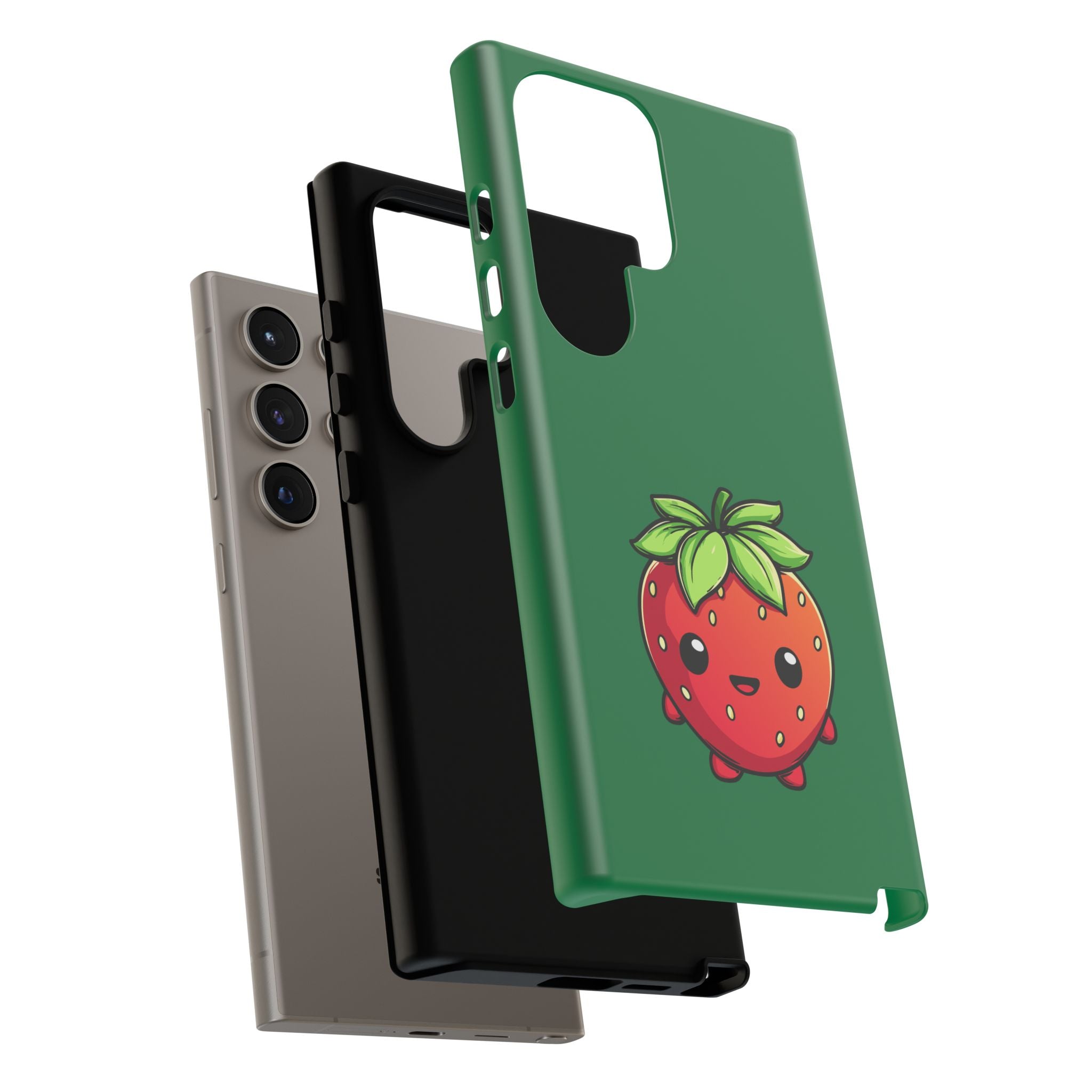 Erdbeere Minimampf Snack Style Smartphone Tough Cases