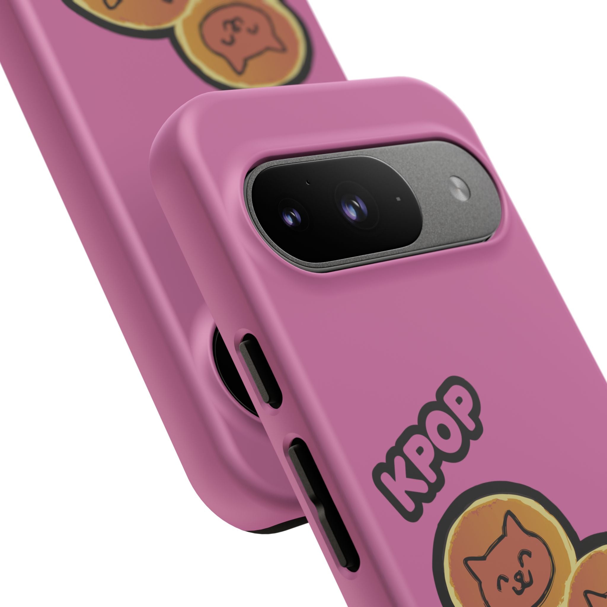 KPOP Style Pancates Pink Smartphone Tough Cases